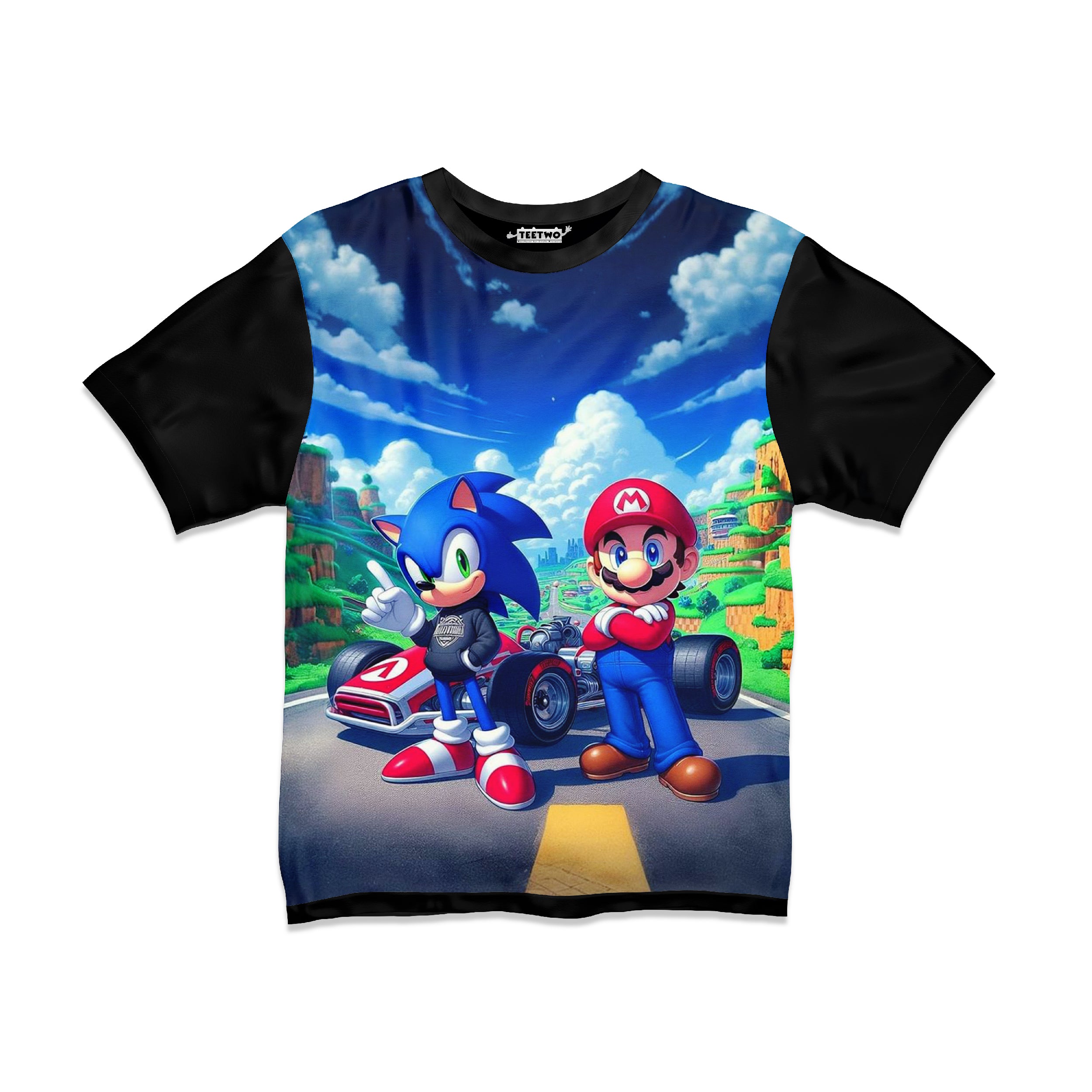 DIGITAL POLYSTER-SUPER MARIO TEE 102