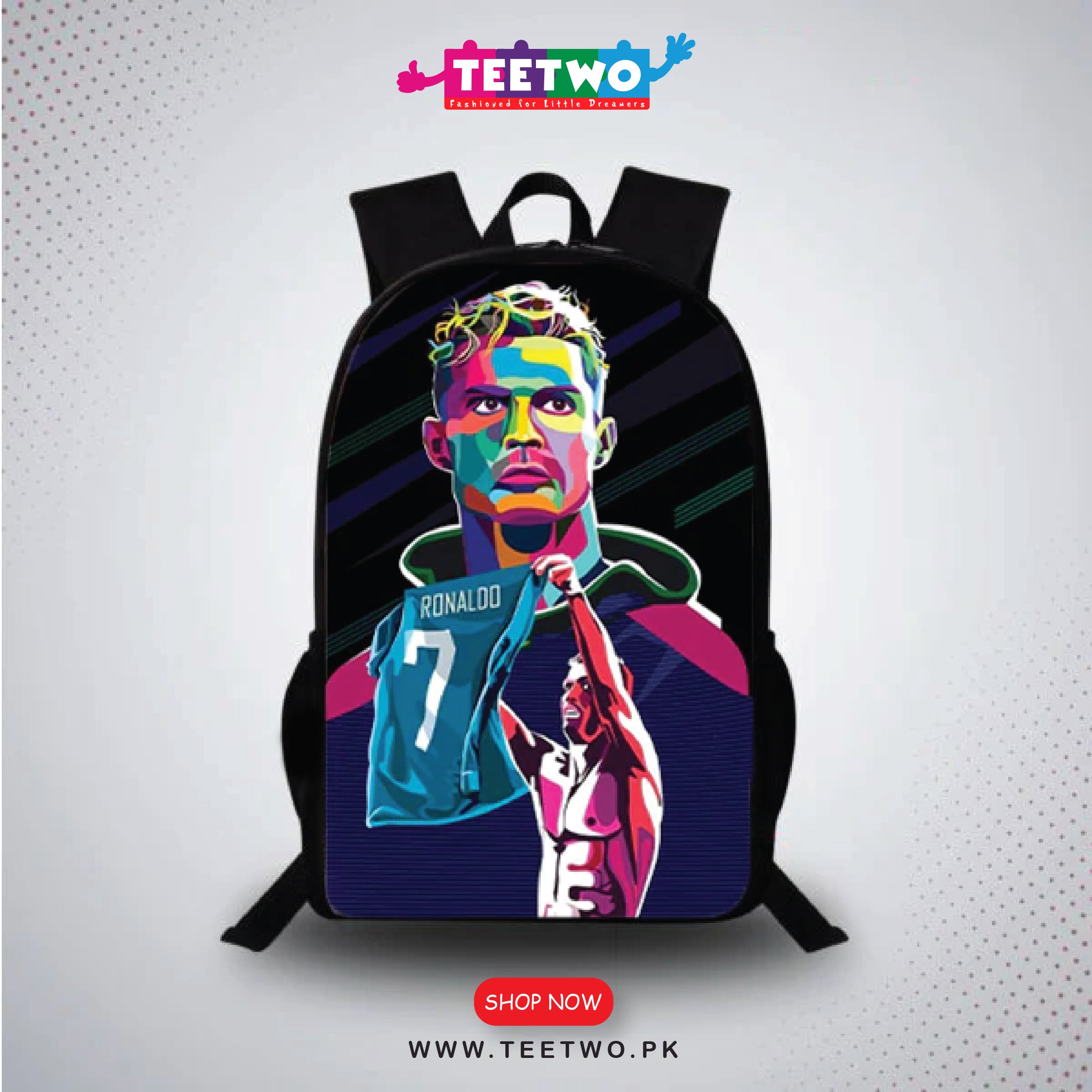 Cristiano Ronaldo Backpack
best travel backpack		
boys backpack			
cool travel backpacks		
good travel backpacks
backpack
backpacks pakistan