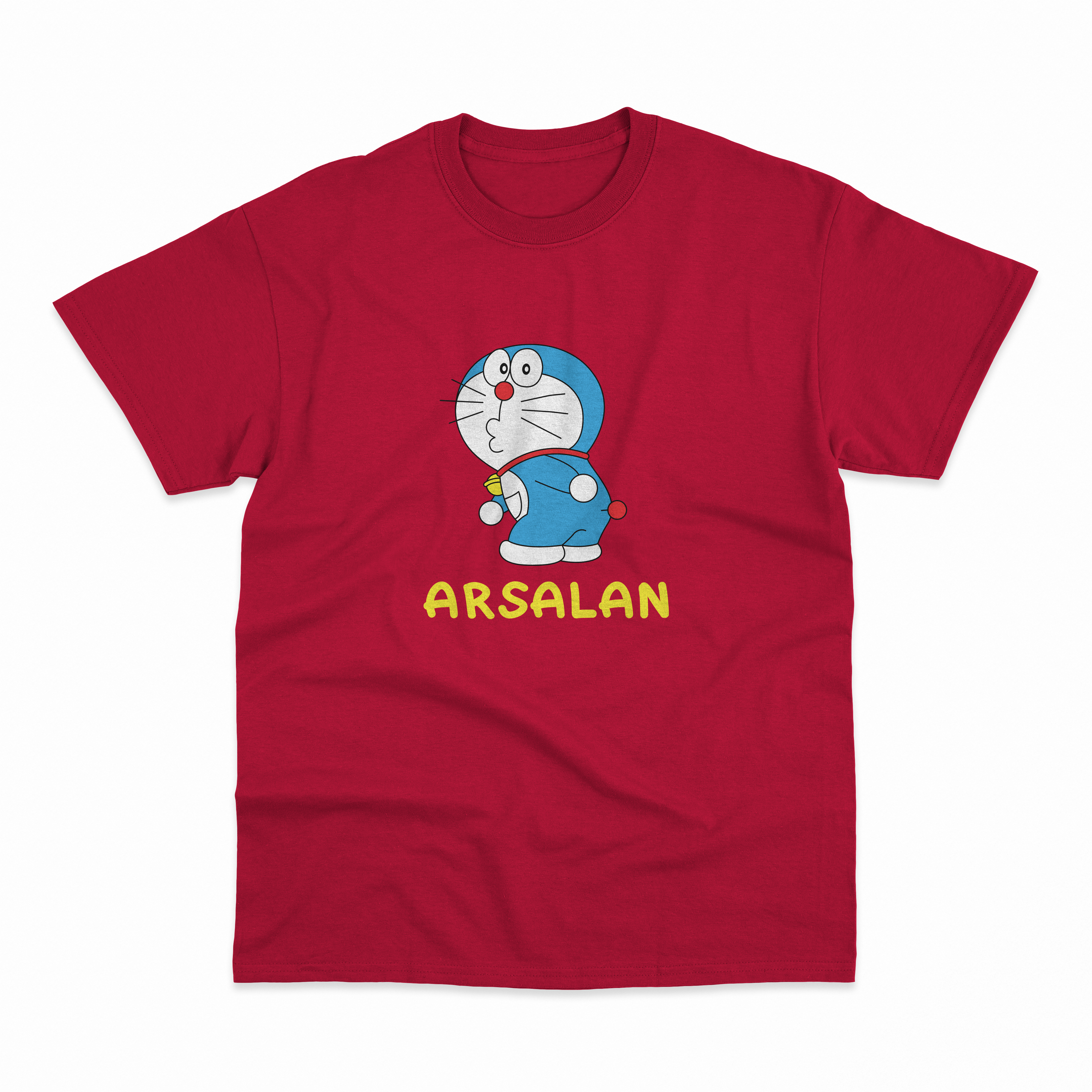 Doremon Customized Name T-Shirt