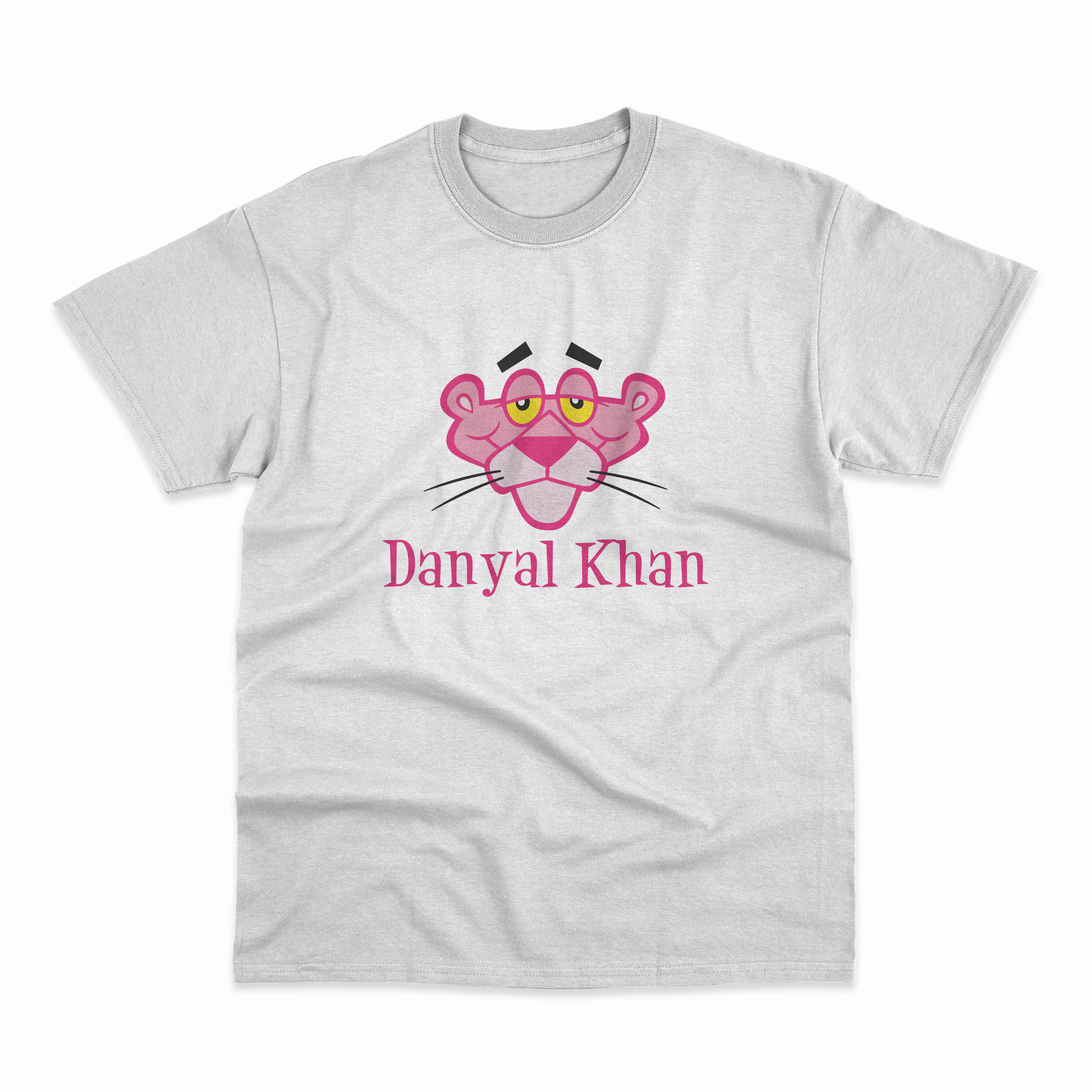 Custom Pink Panther Name T-Shirt