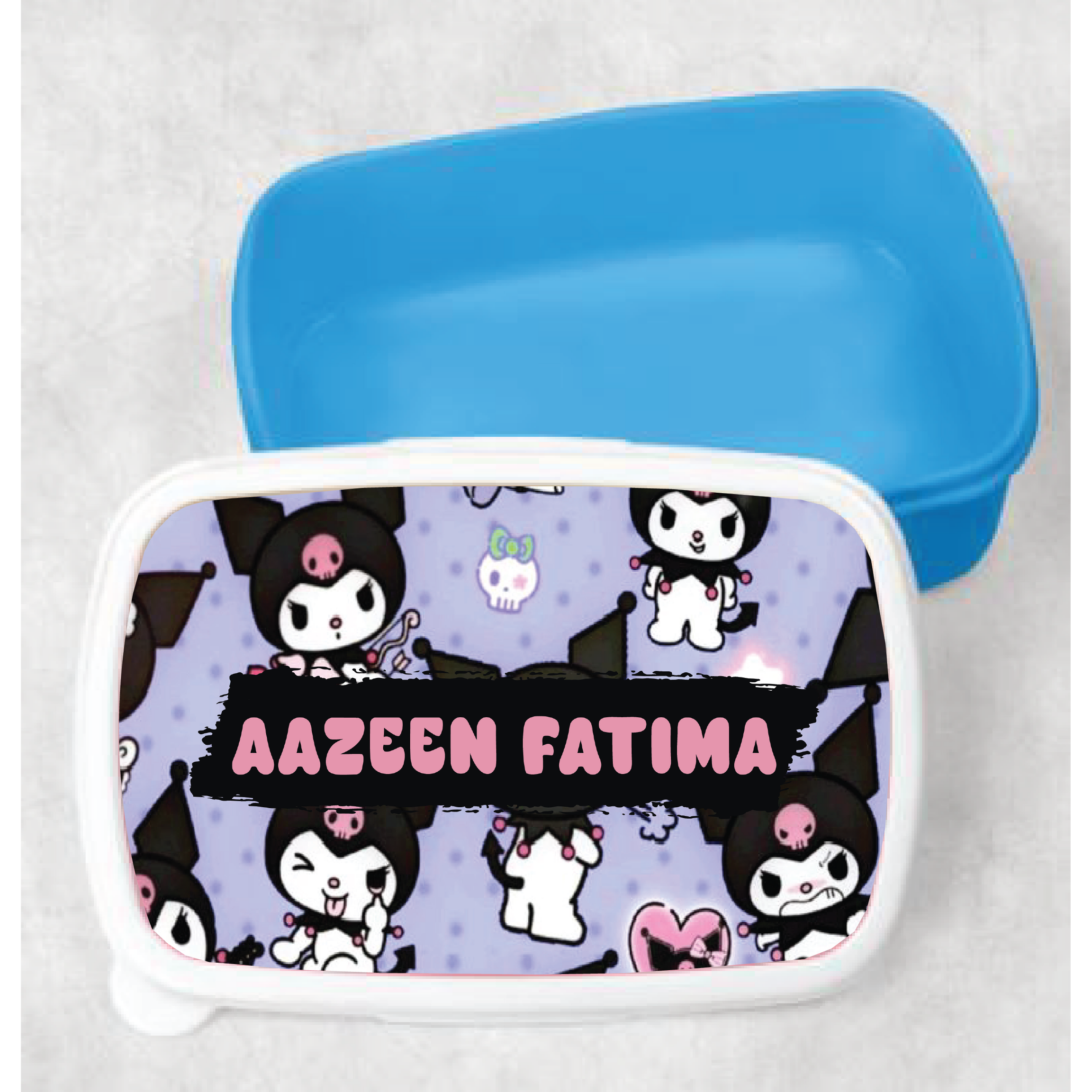 Kids Customized Kuromi School Lunch Box