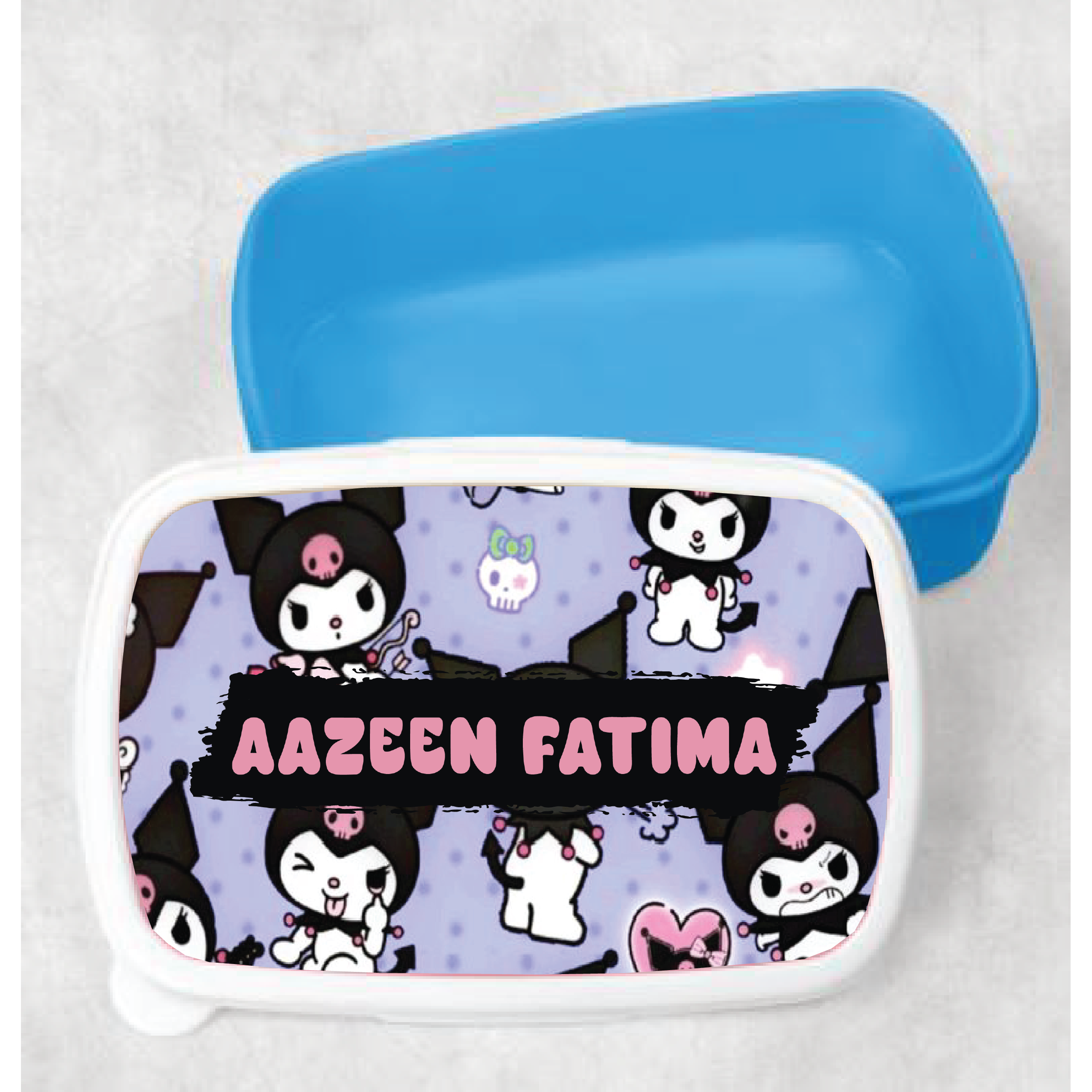 Kids Customized Kuromi School Lunch Box