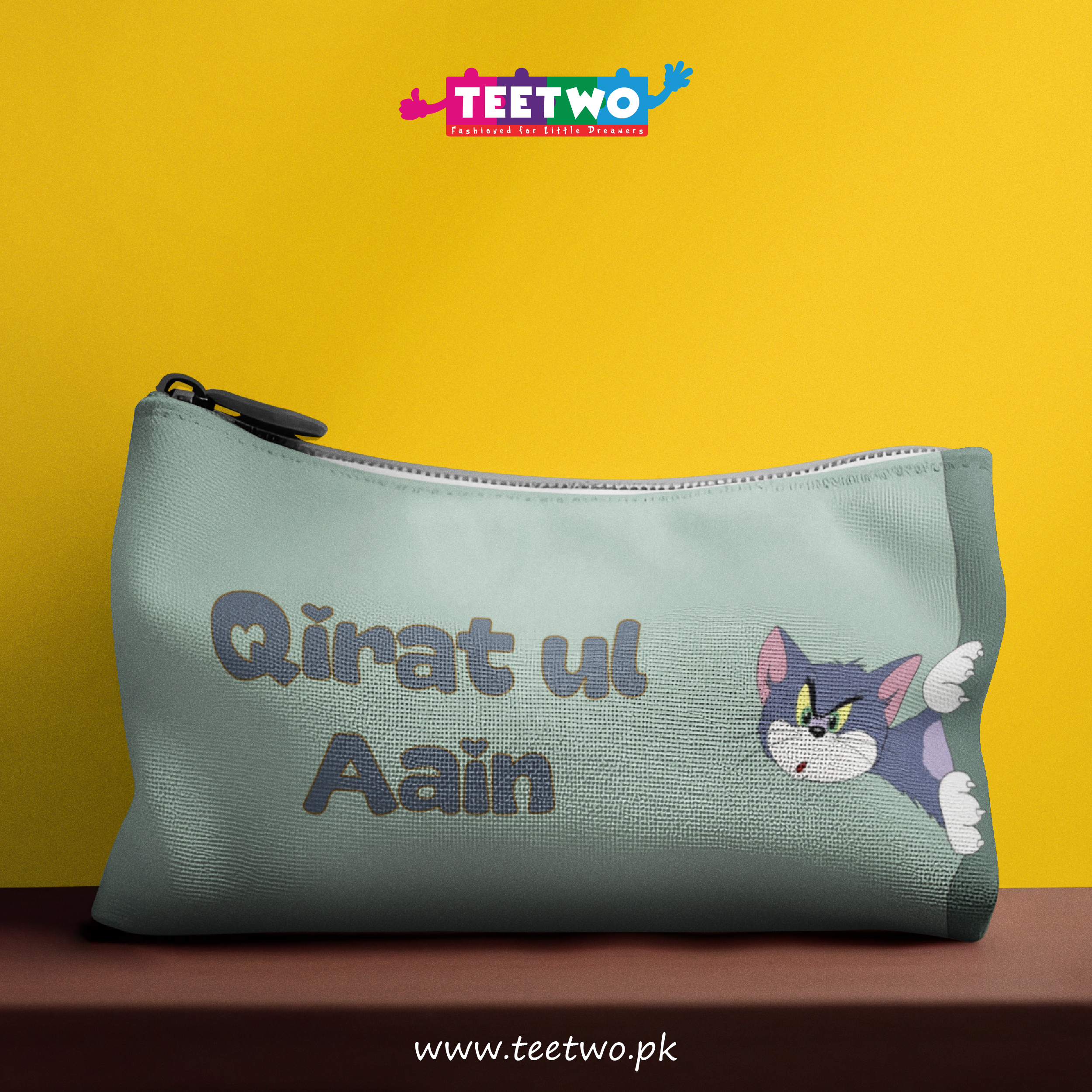 Customized Tom Name Pouch