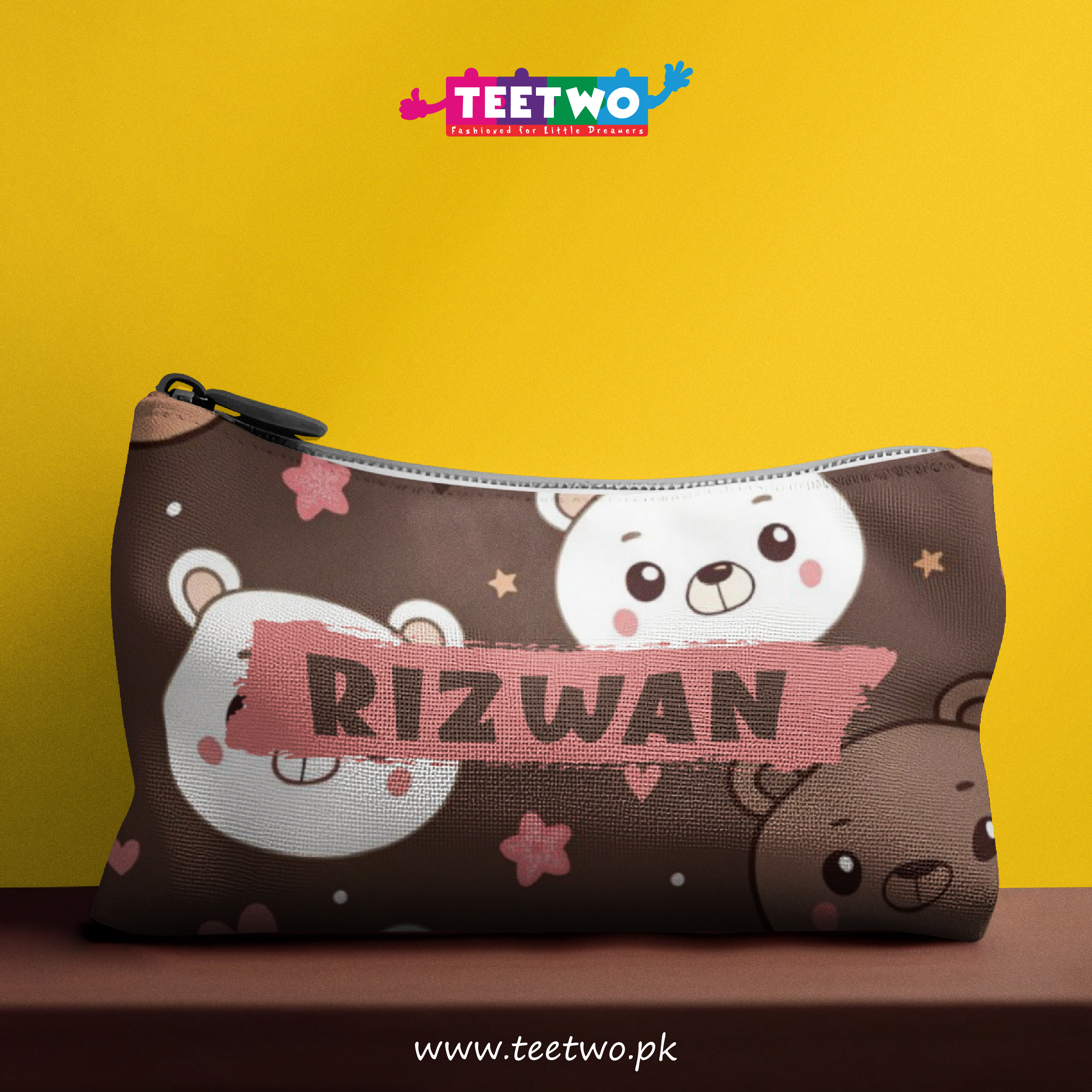 Customized Staionary Name Pouch