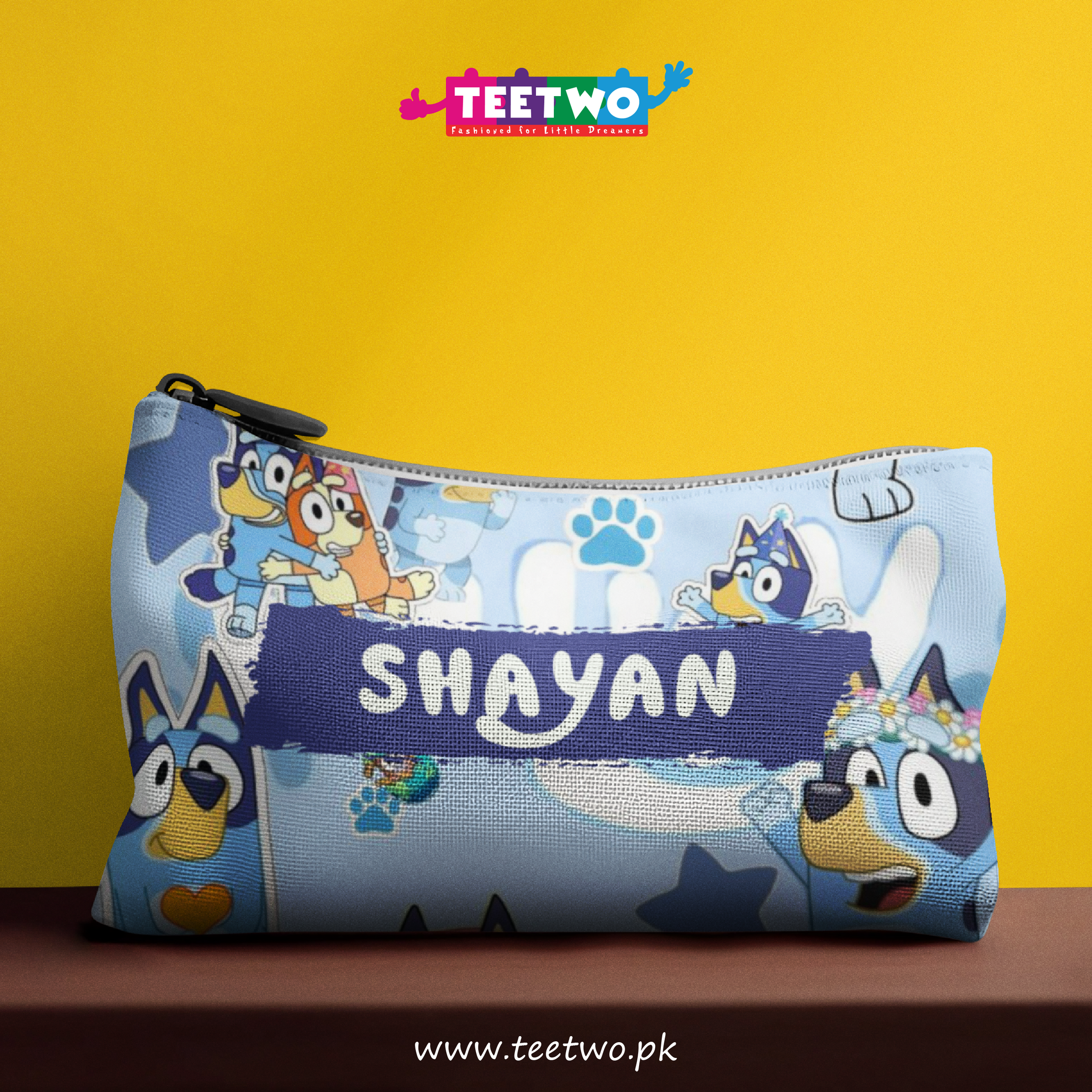 Custom Bluey Stationary Pouch