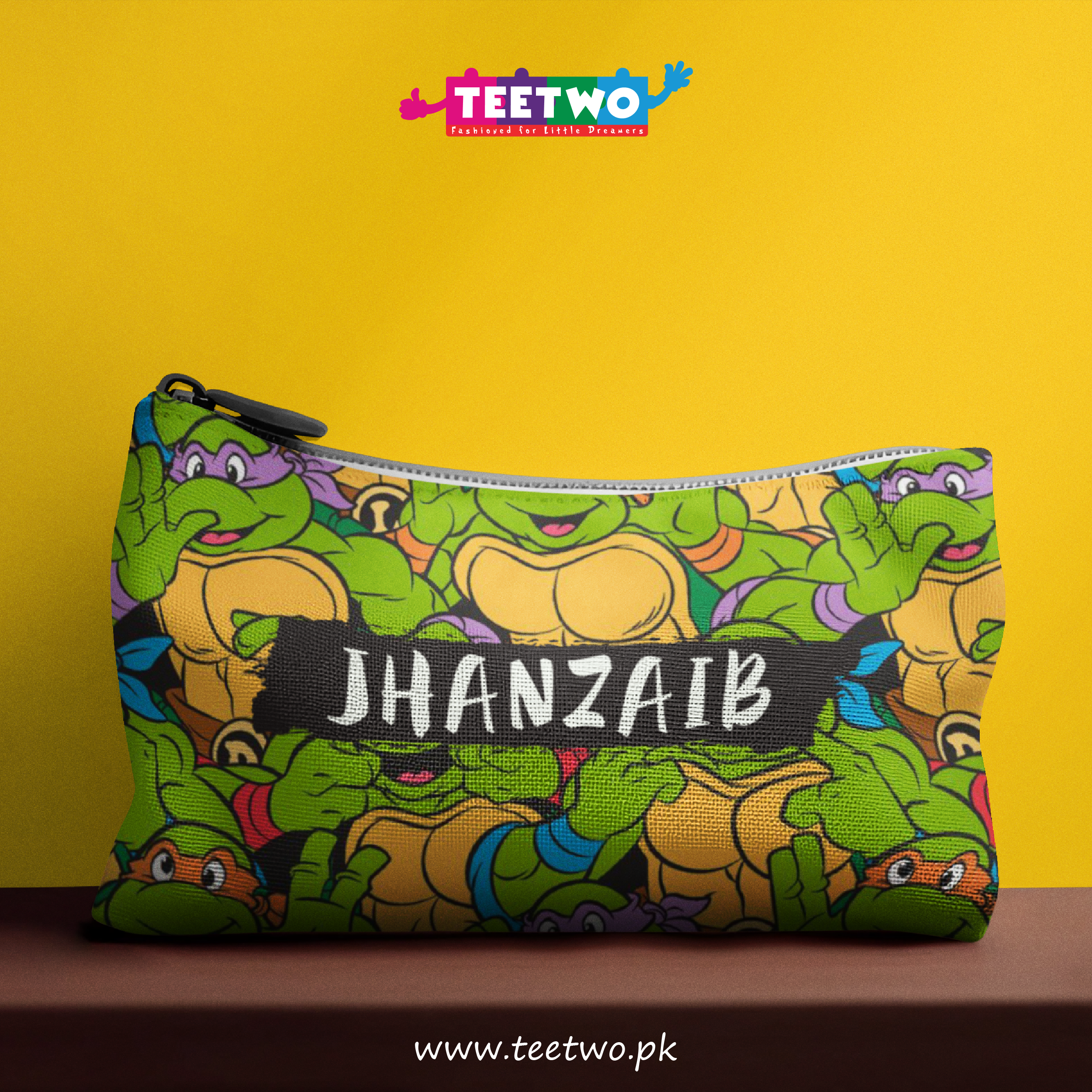 Custom Ninja Turtles Pouch