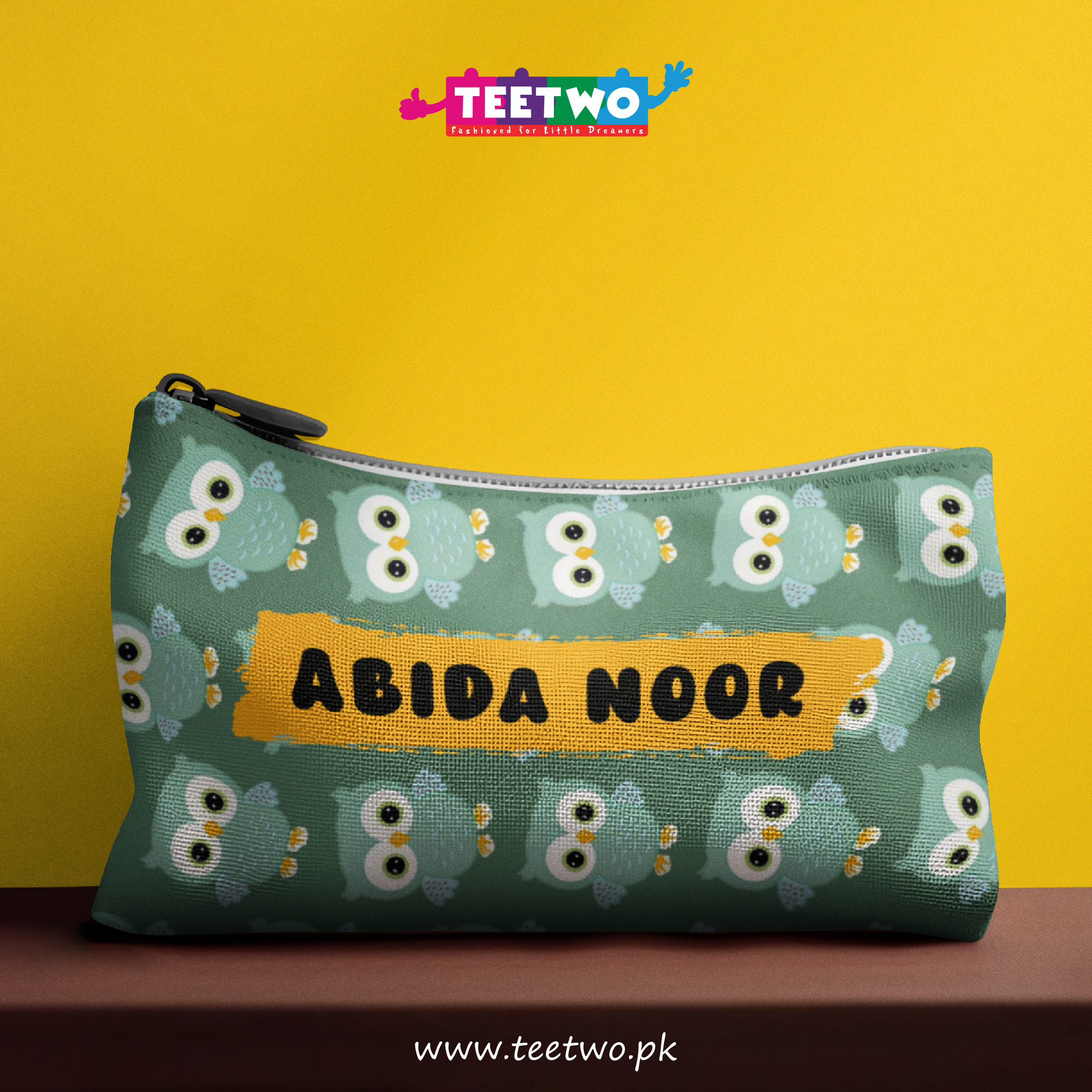 Customized Geometry Pouch for Kids