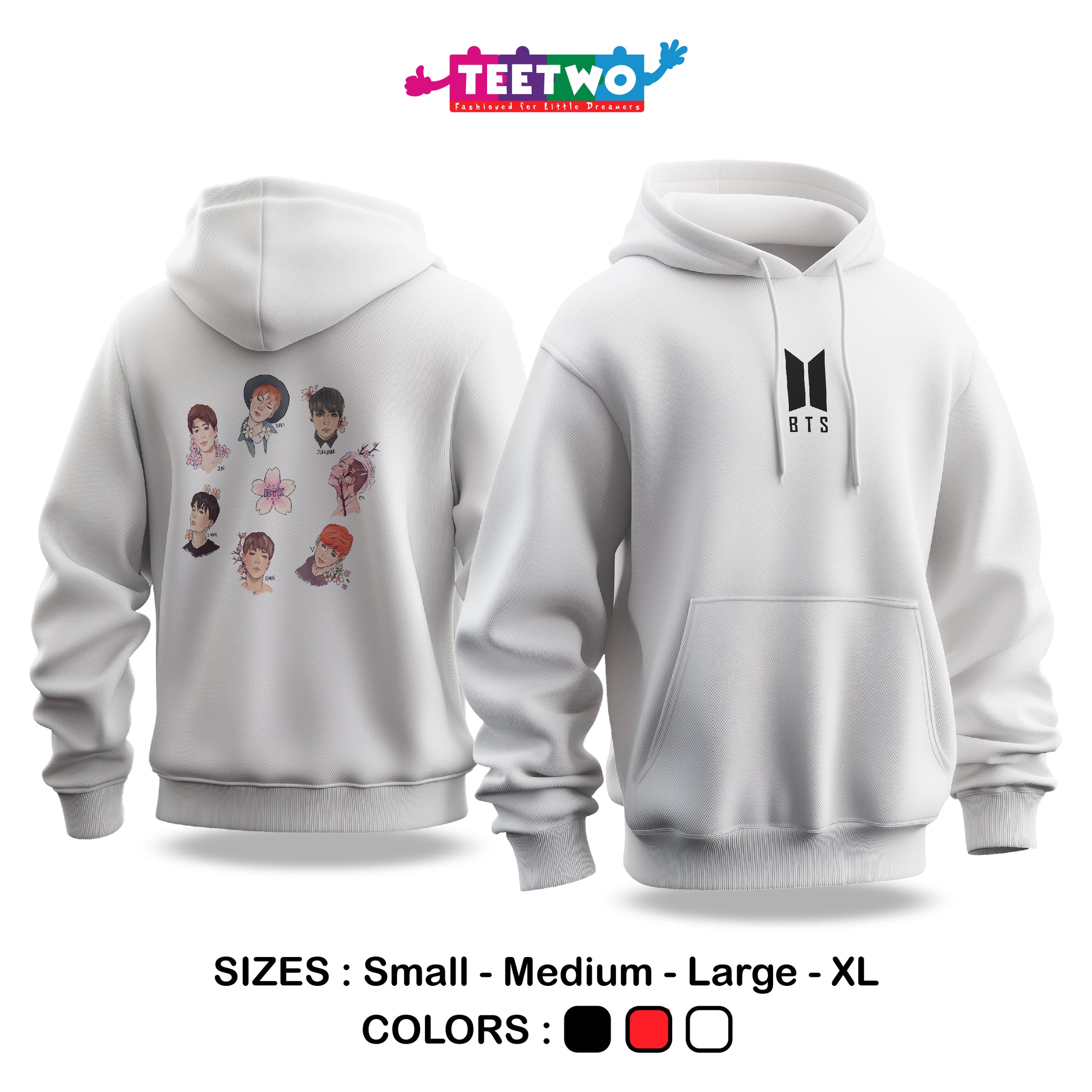 BTS Blue Hoodie