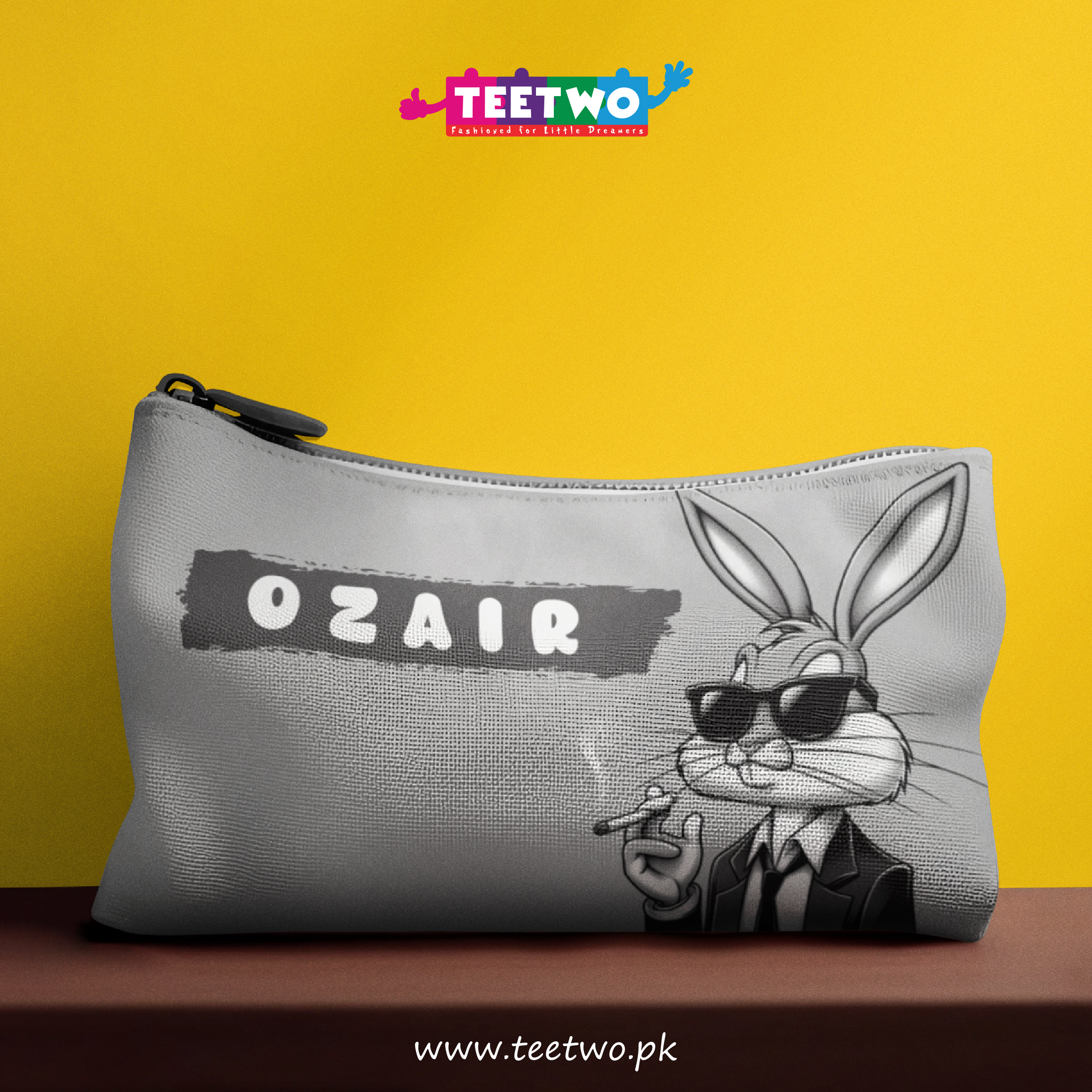Customized Bunny Stationary Pouch