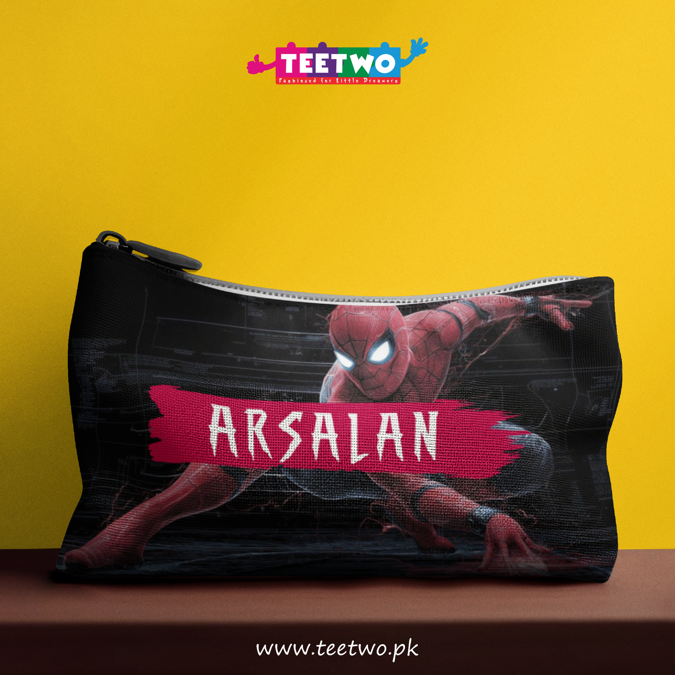 Custom Spiderman Pouch