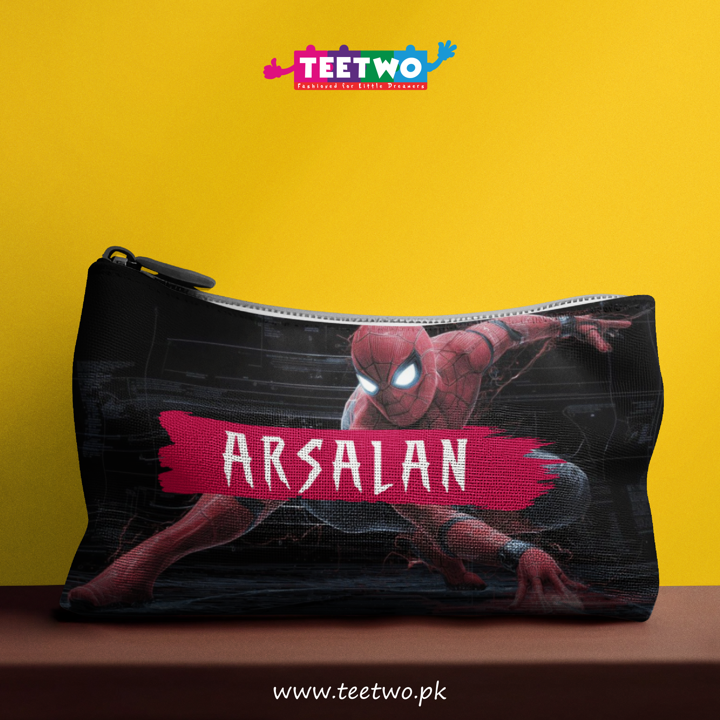 Custom Spiderman Pouch