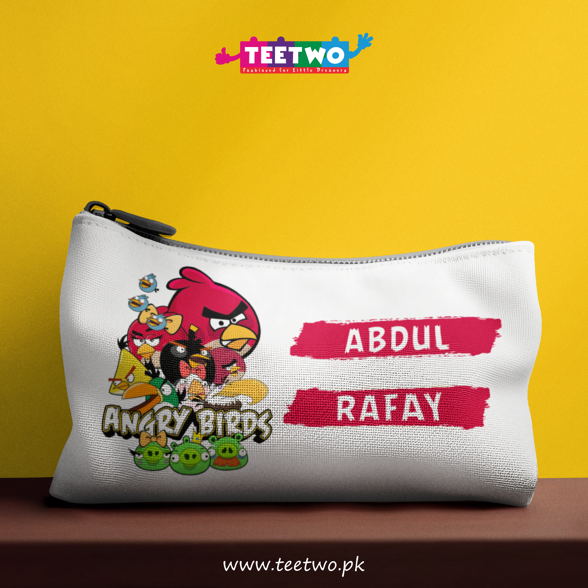 Custom AngryBird Stationary Pouch