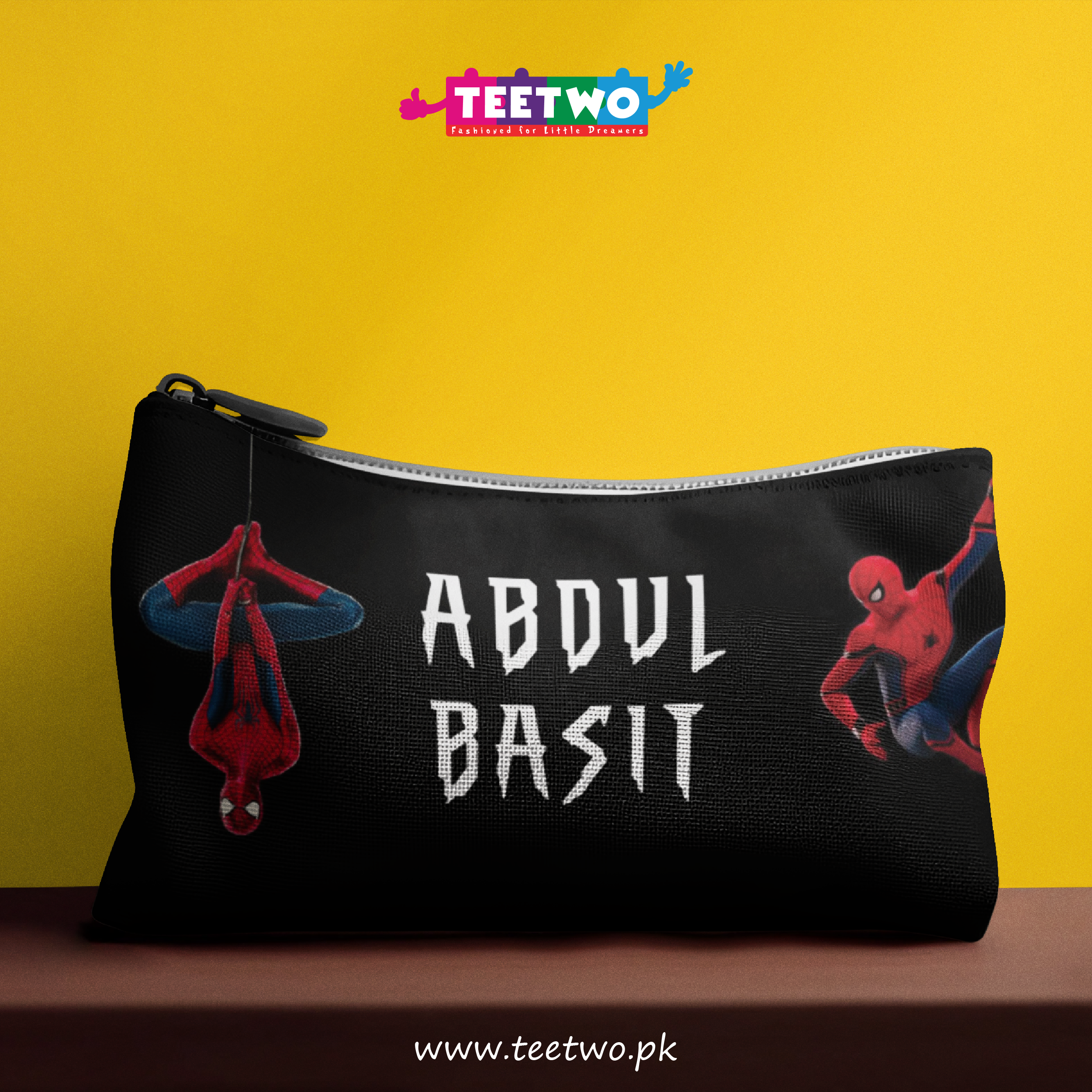 Customized Spiderman Pouch