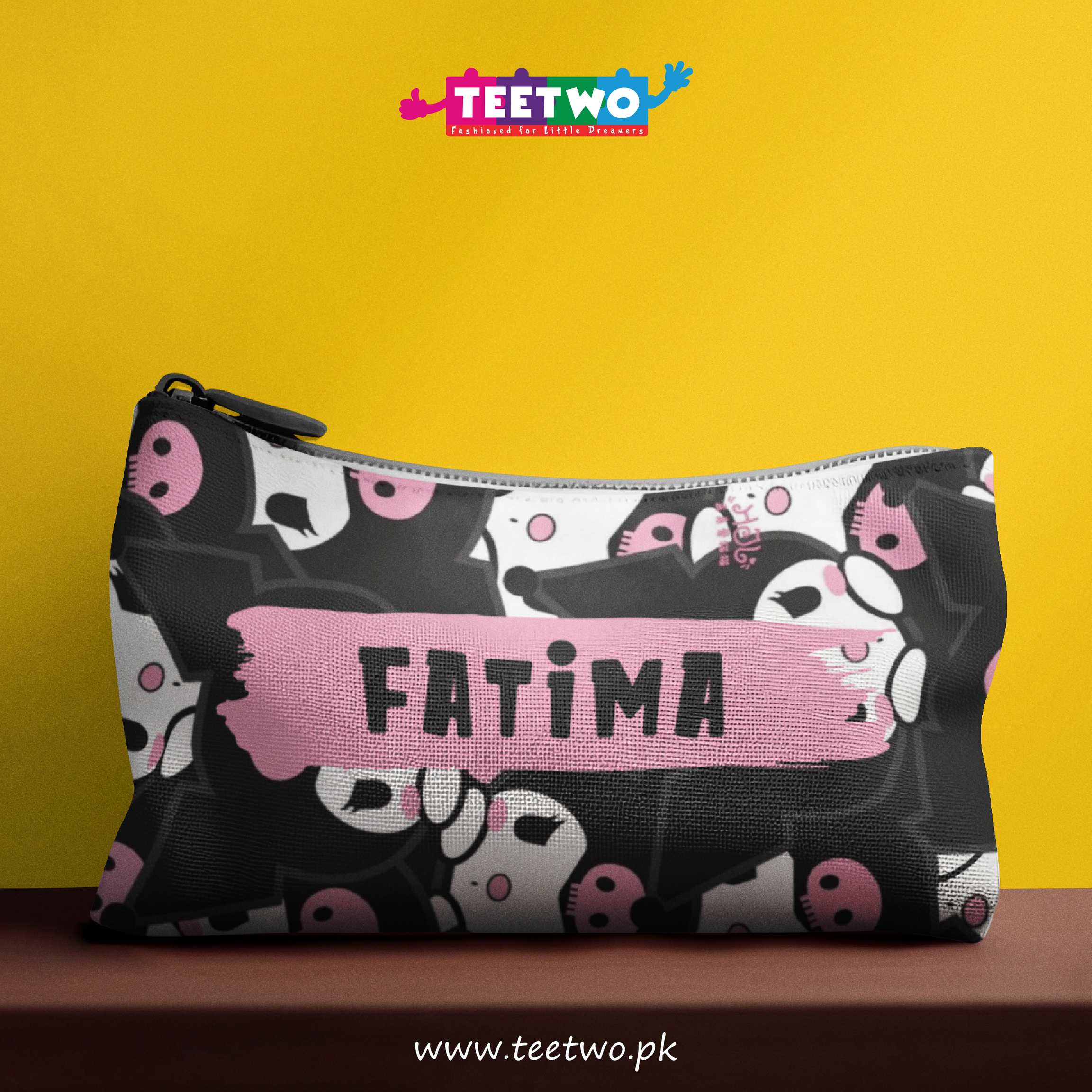 Personalized Kuromi Pouch for Girls