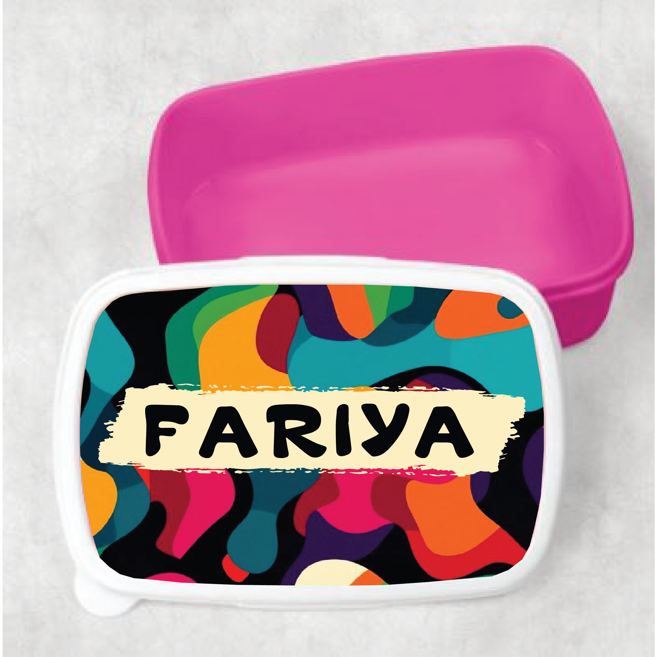 Personalized Name Lunch Box for Kids