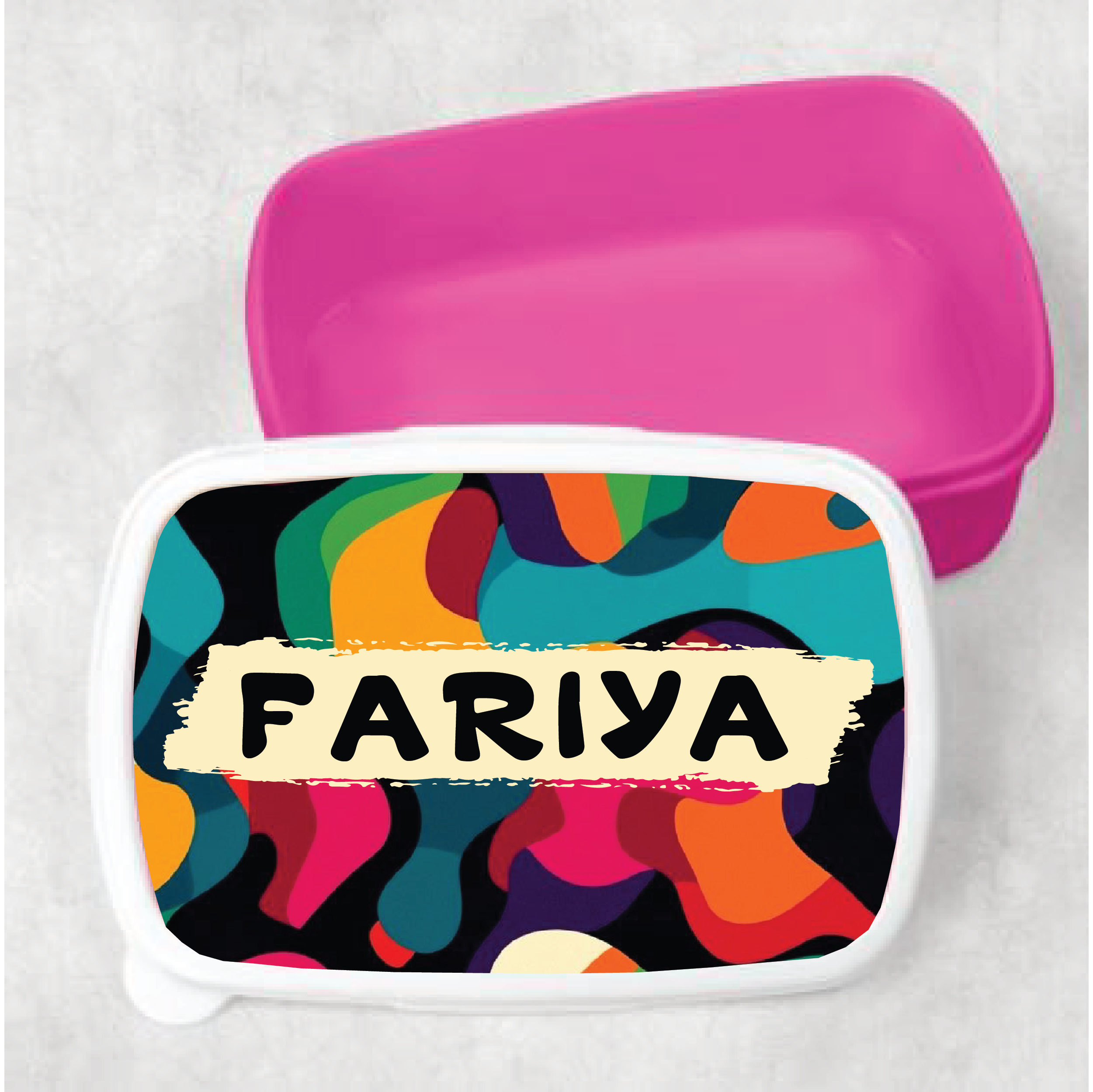 Personalized Name Lunch Box for Kids