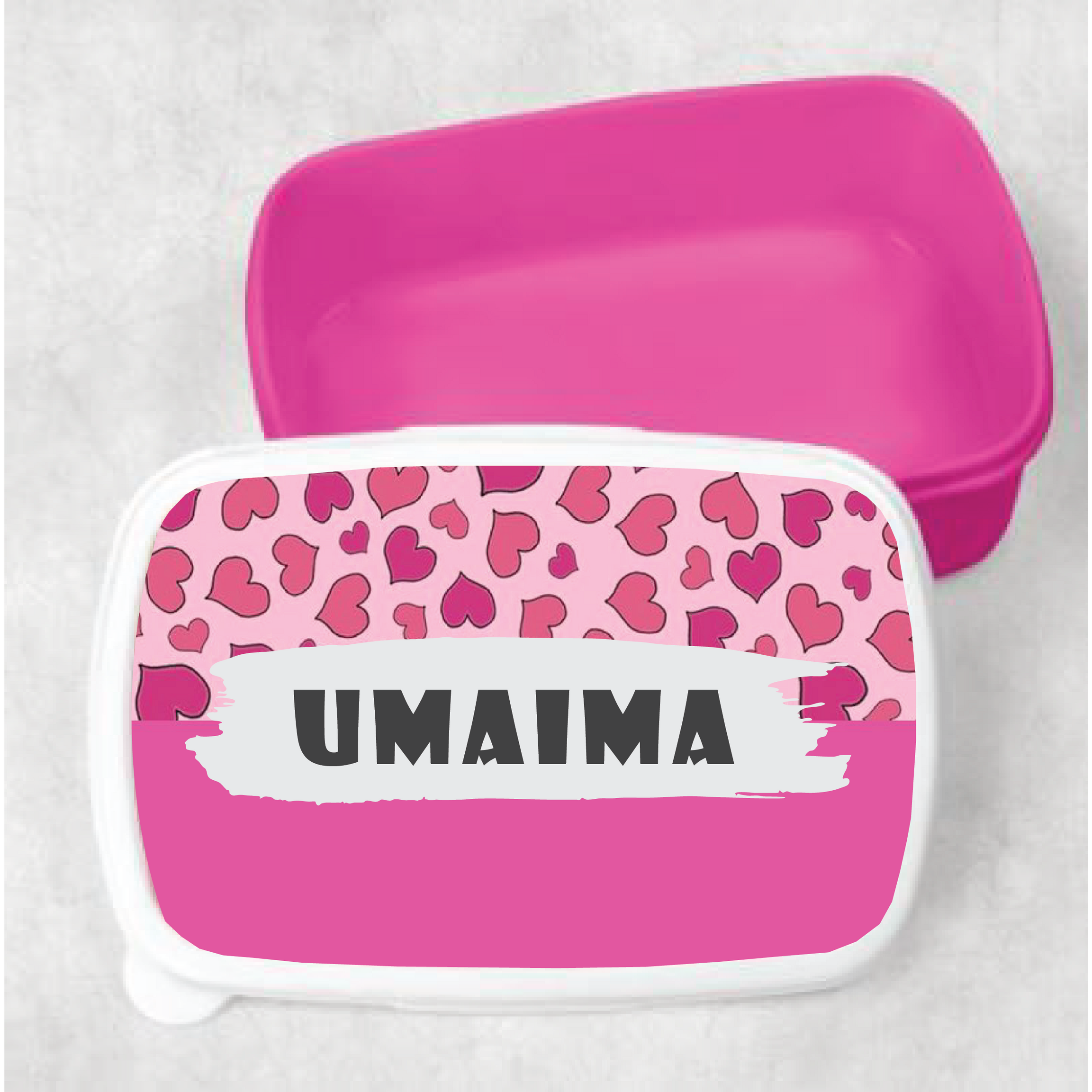 Kids Custom Name Customized Lunch Box
