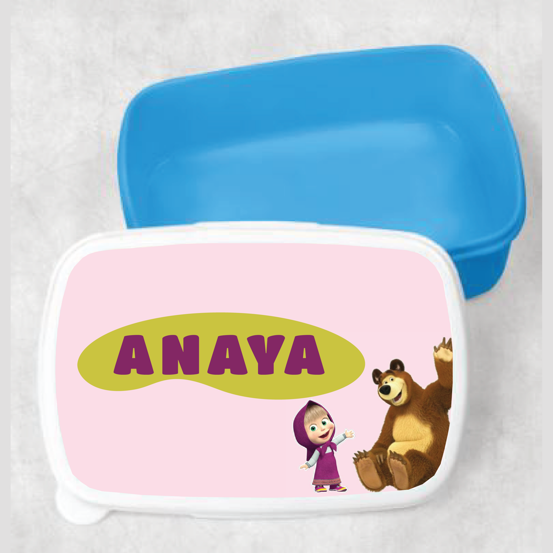 Kids Bear Customized Lunch Box