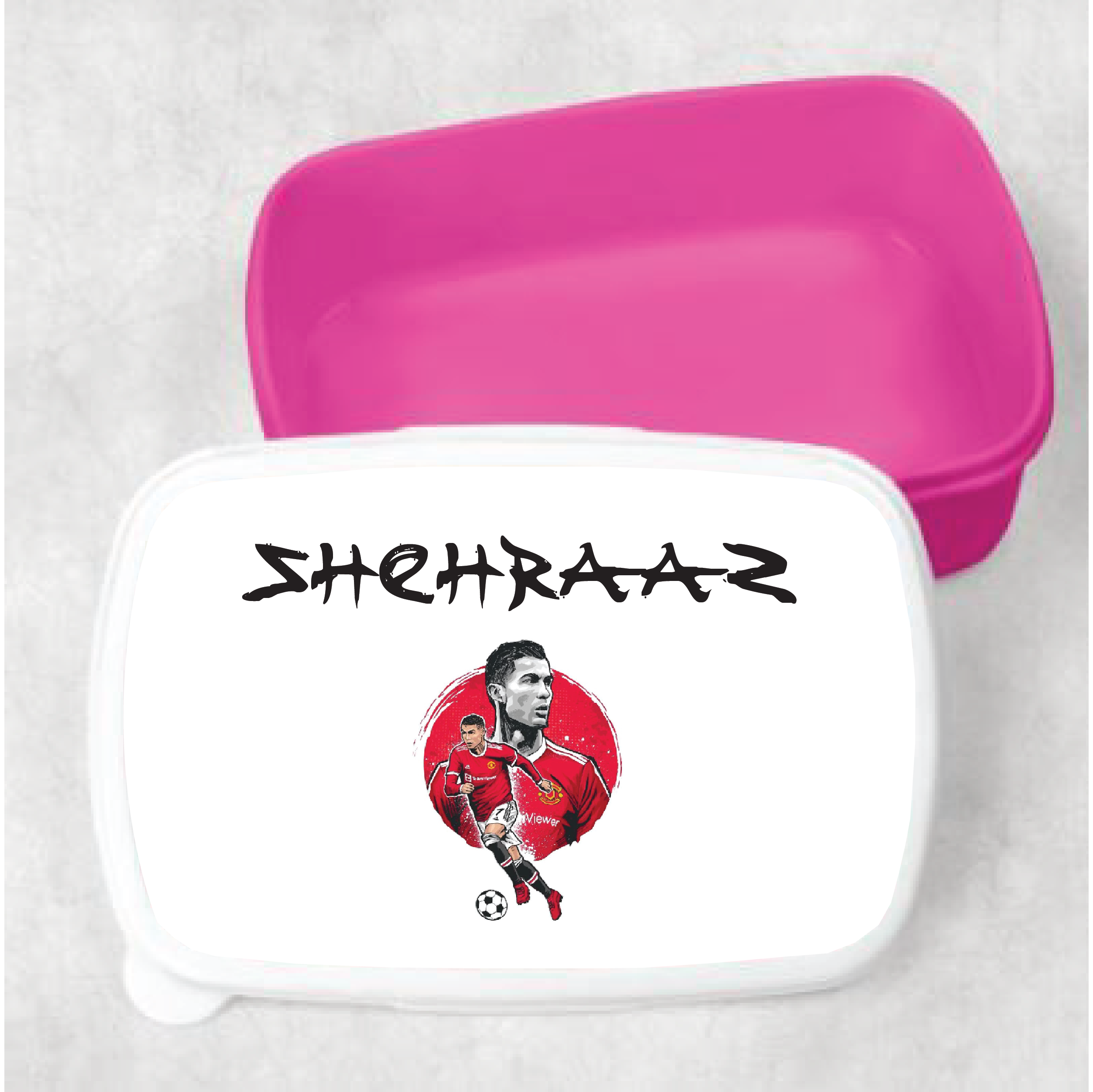 Kids Ronaldo Customized Lunch Box