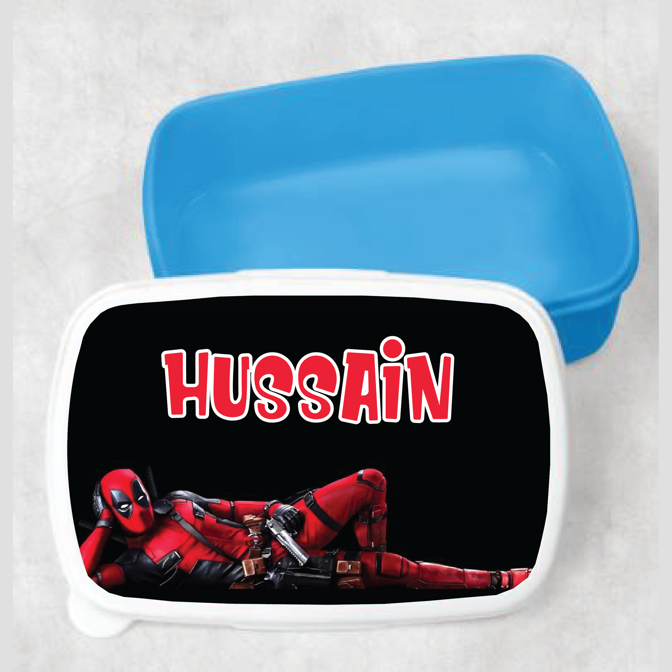 Kids Deadpool Customized Lunch Box