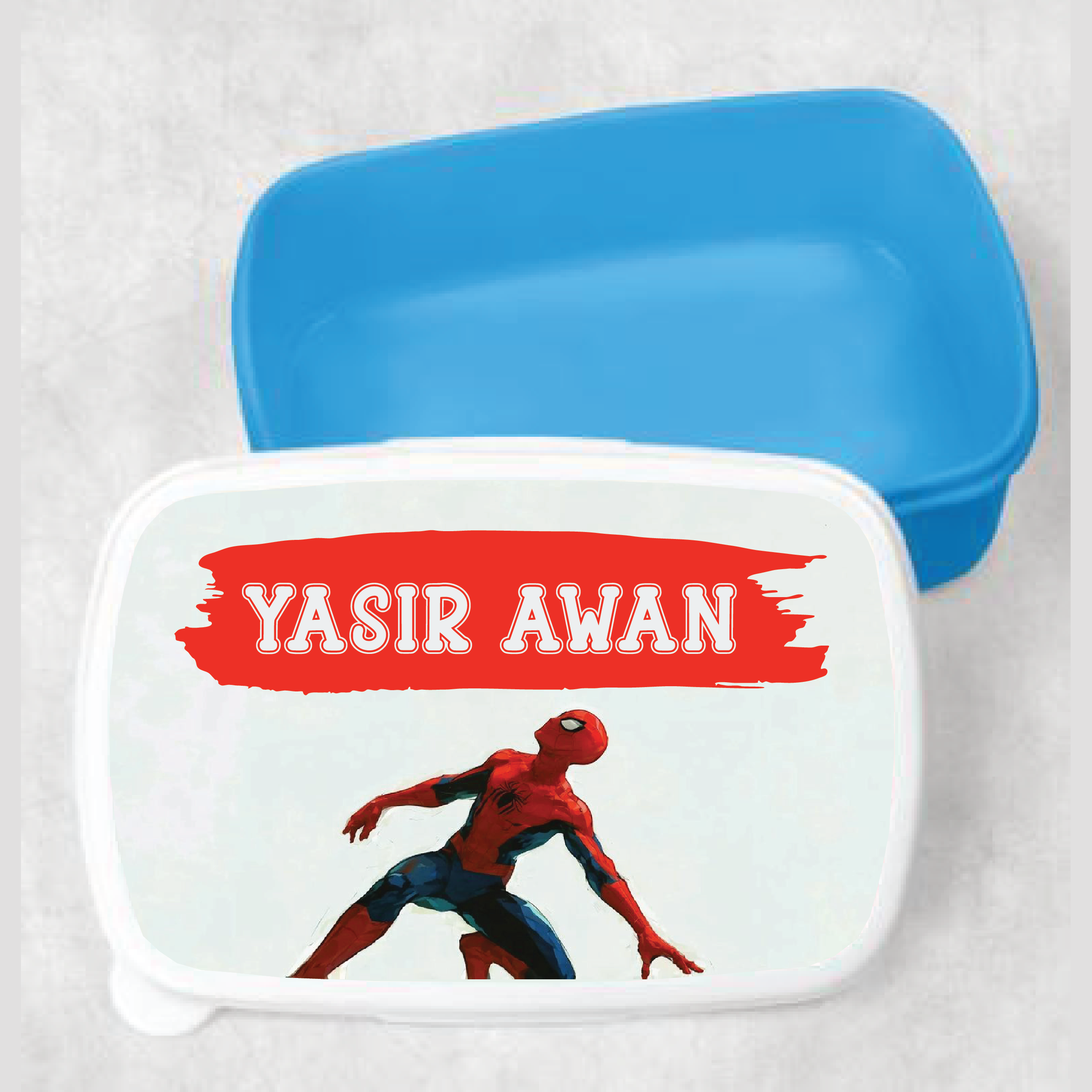 Kids Spiderman Customized Lunch Box
