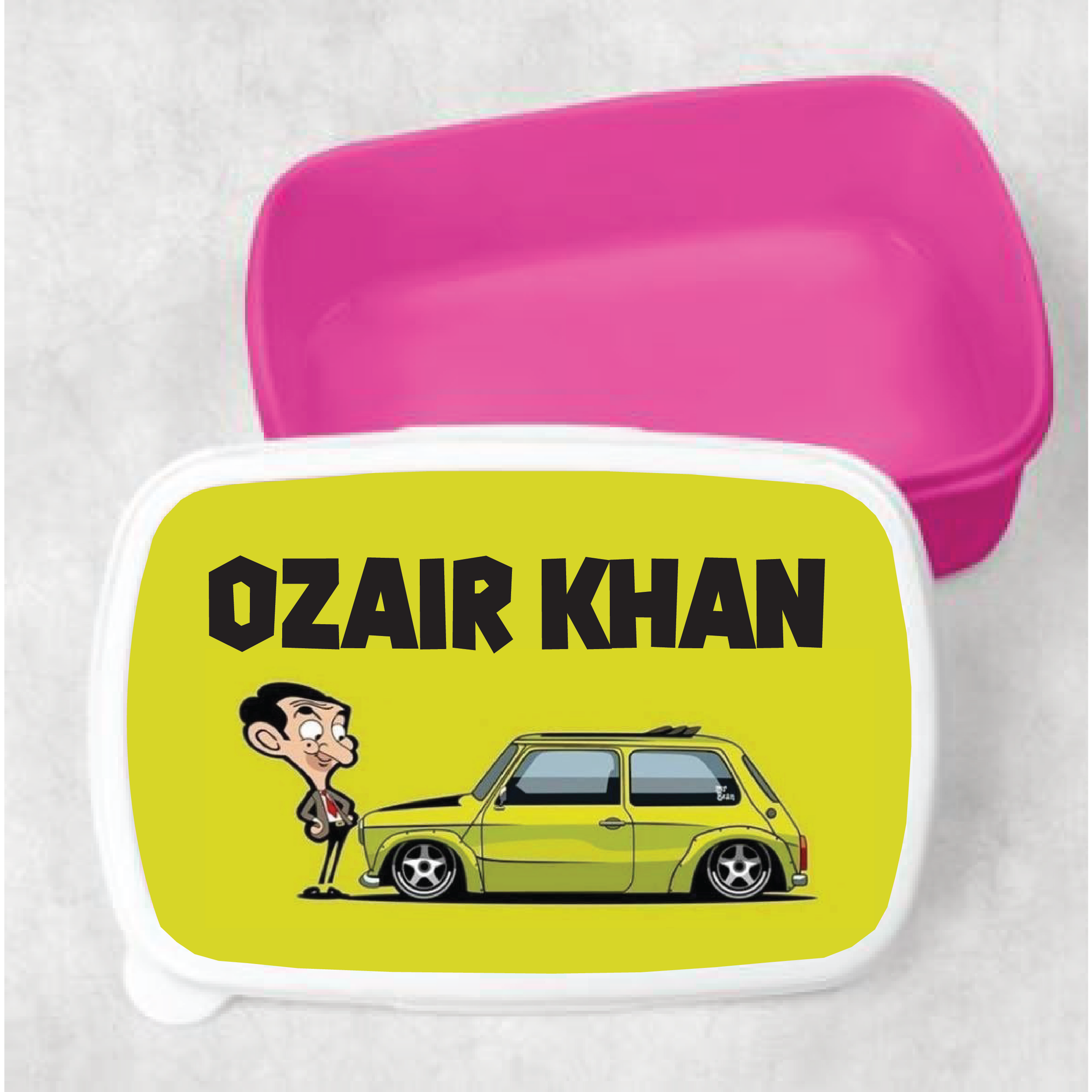 Kids Mr Bean Customized Lunch Box