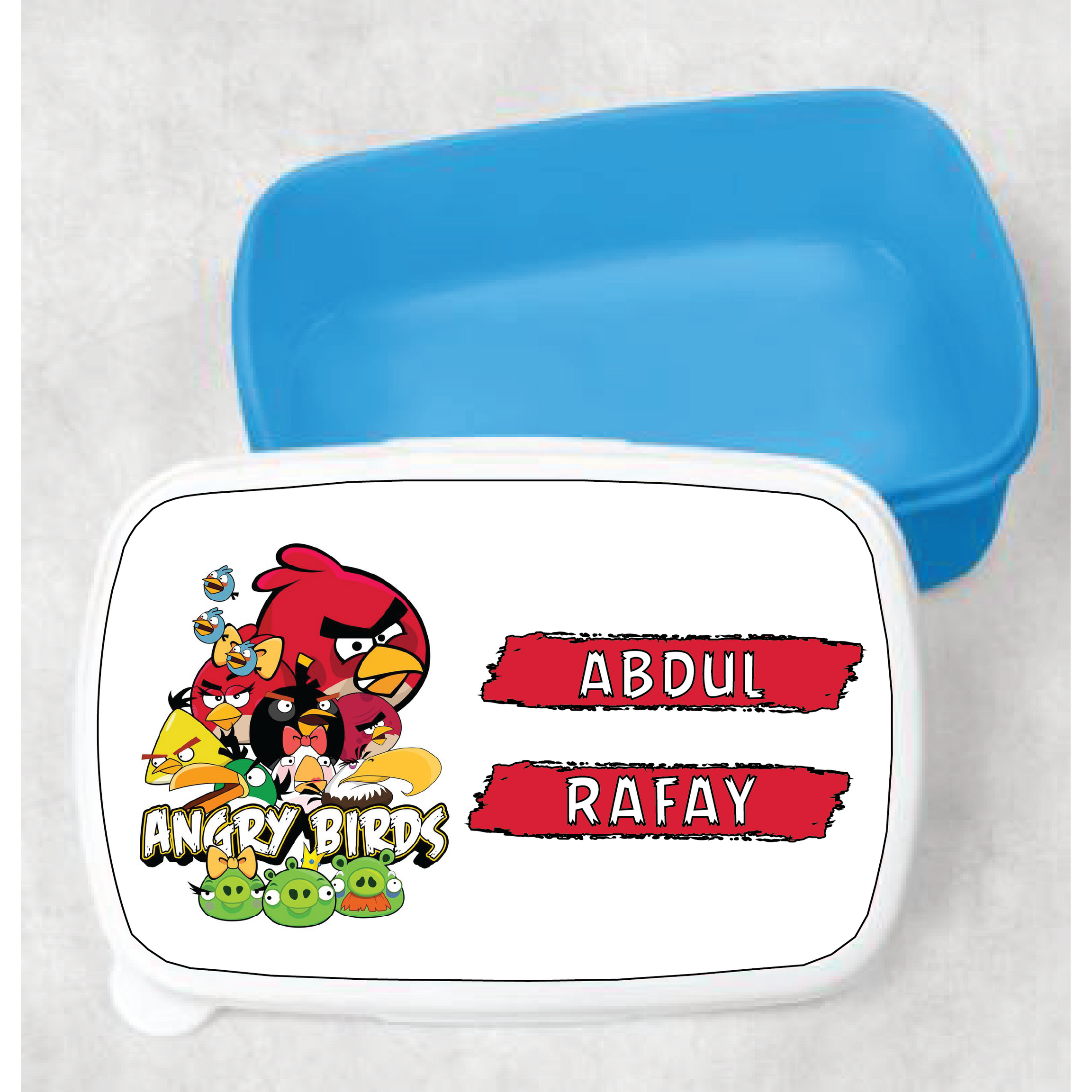 Angry Birds Customized Kids Lunch Box