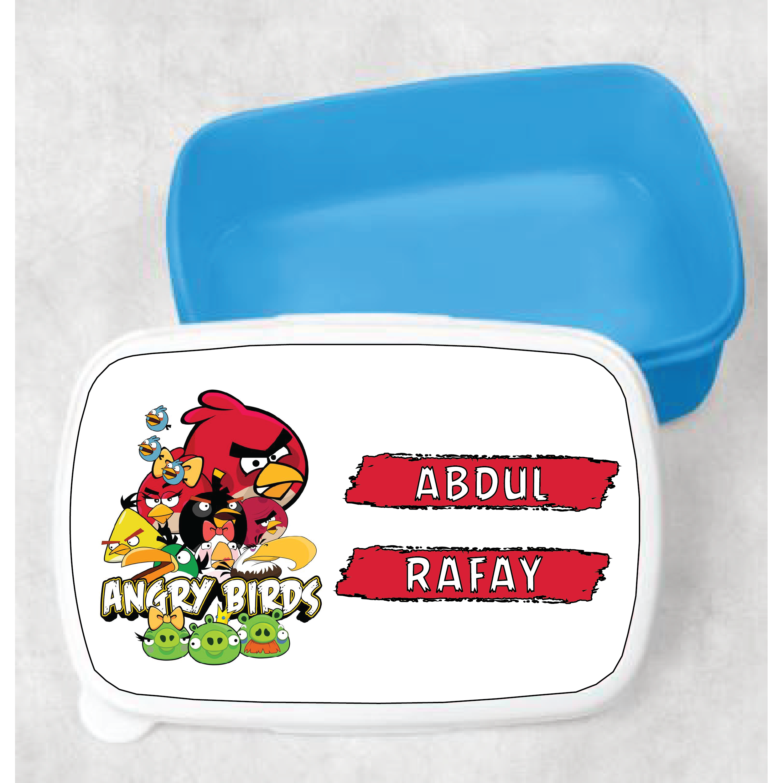 Angry Birds Customized Kids Lunch Box