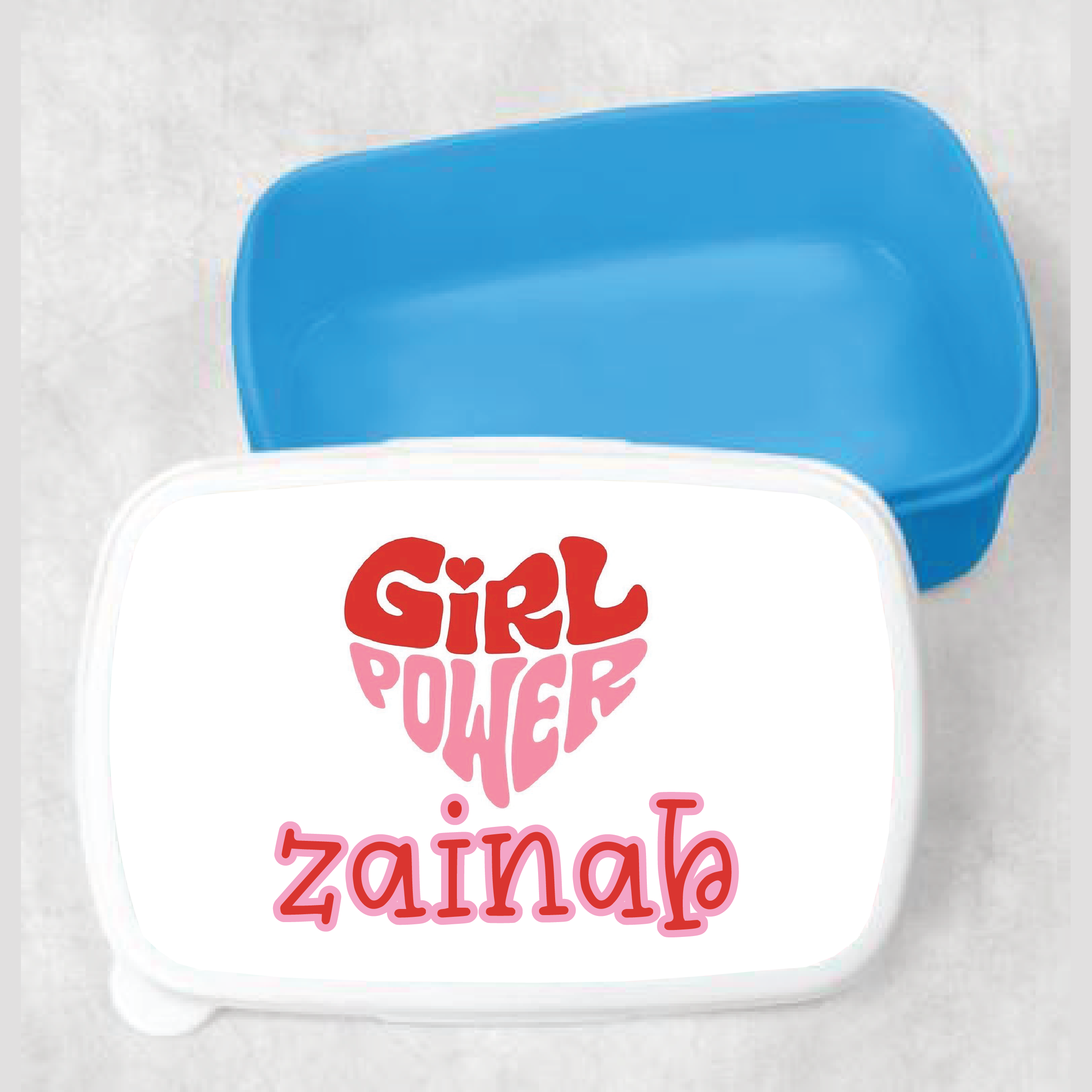 Kids Girl Power Customized Lunch Box