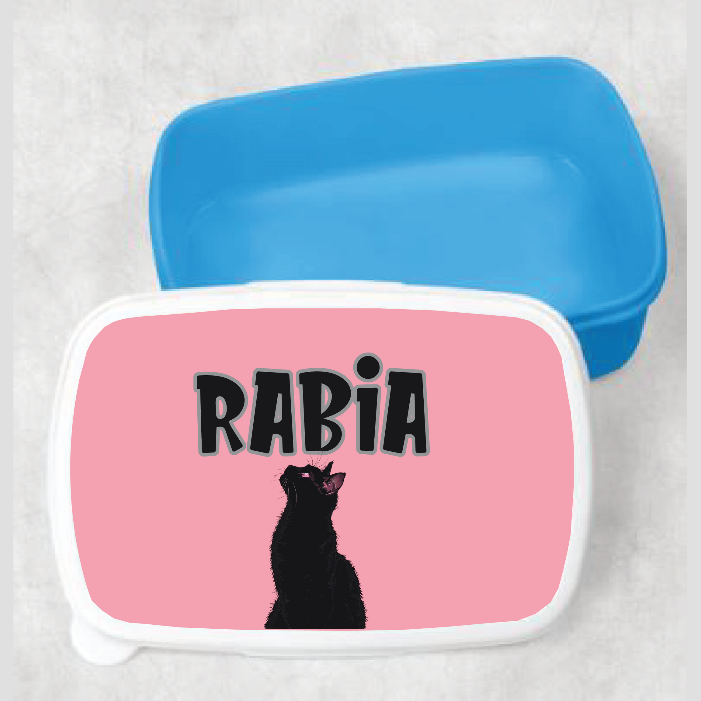 Kids Cat Customized Lunch Box