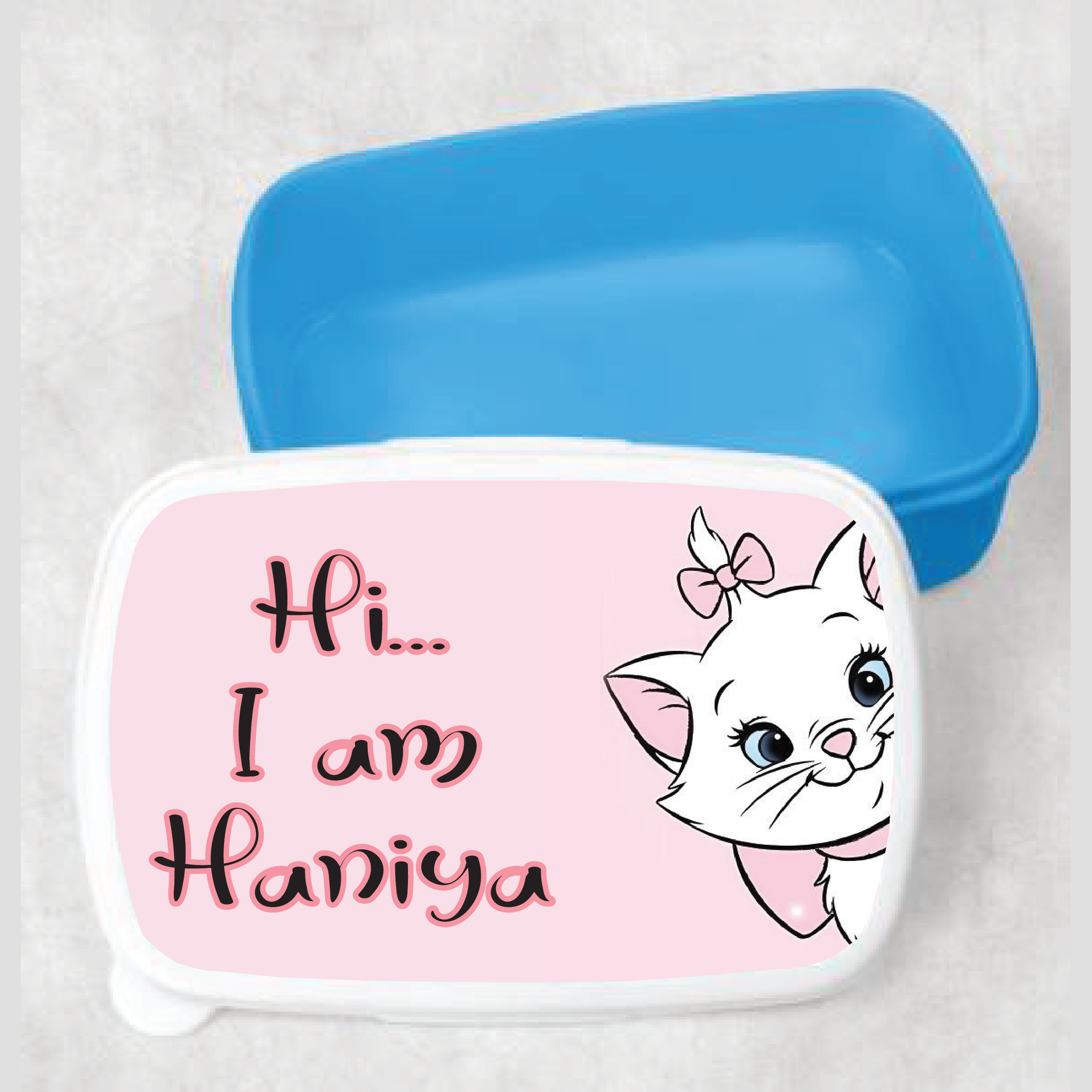 Kids Cute Cat Customized Lunch Box