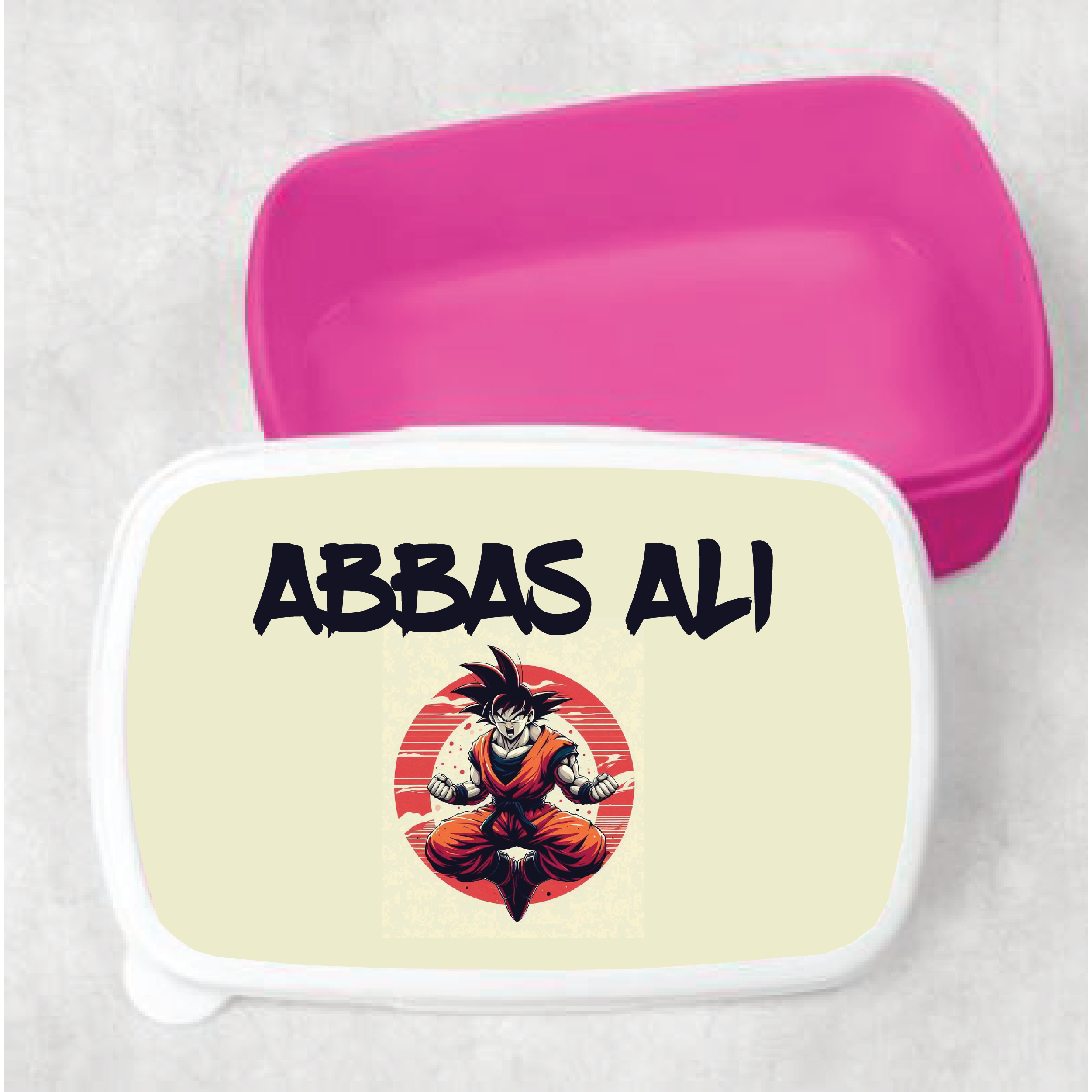 Kids Goku Customized Lunch Box