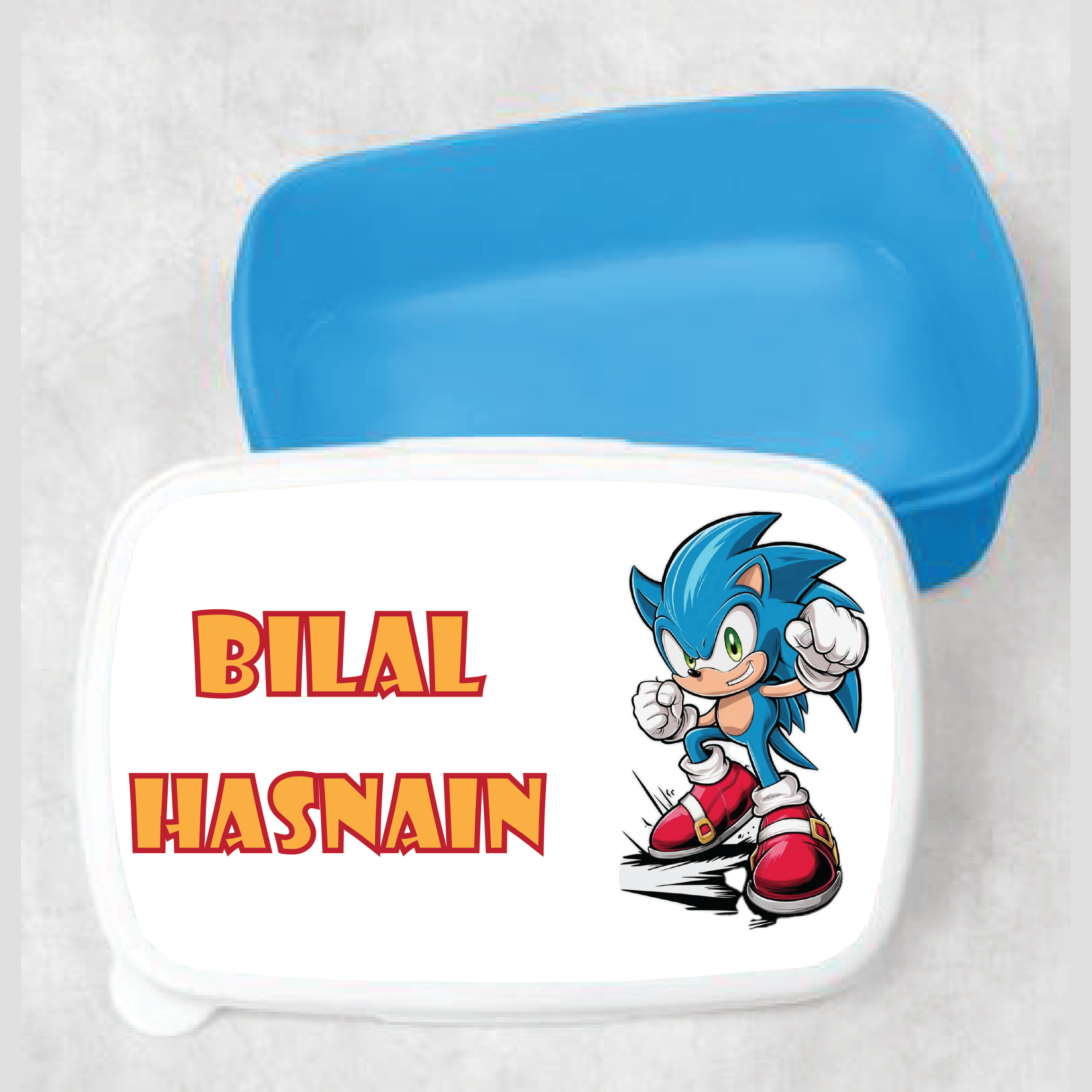 Kids Sonic Customized Lunch Box
