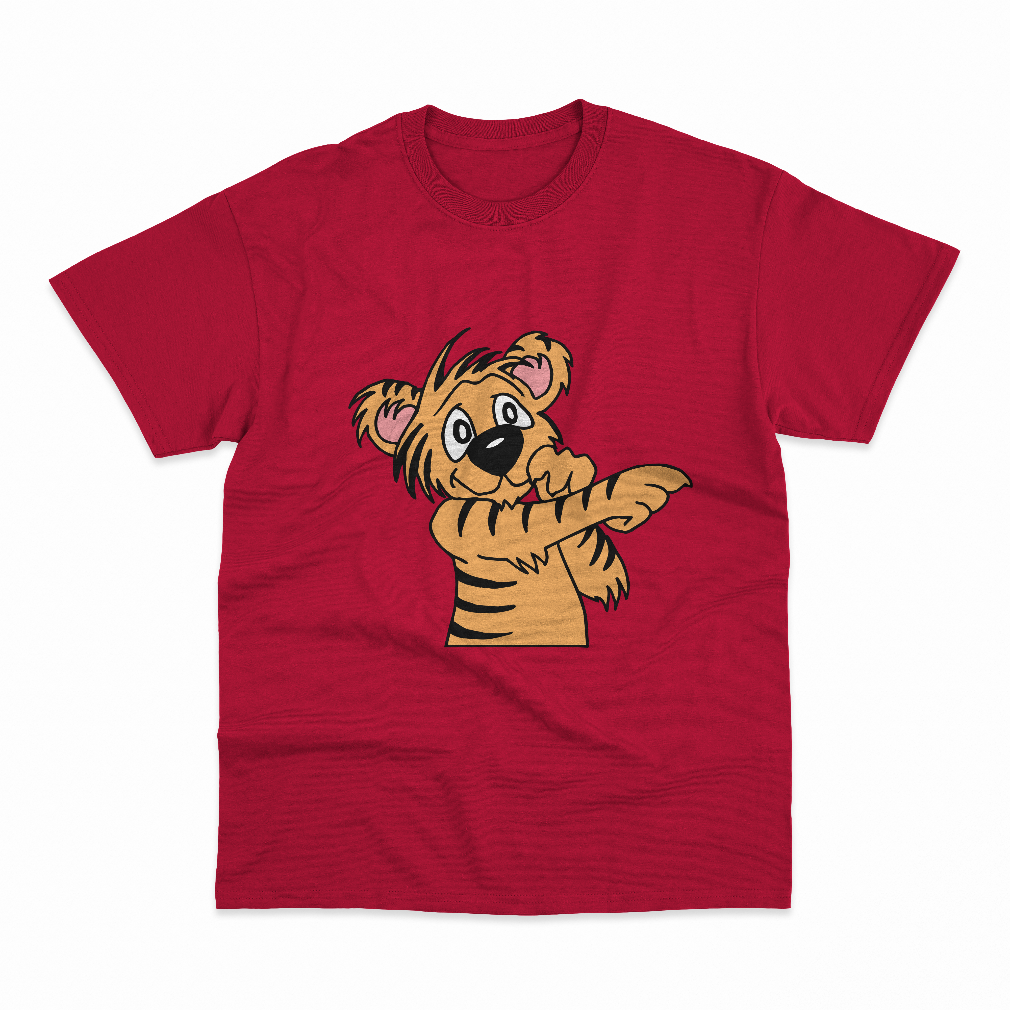 Kids Cartoon Tiger T-Shirt