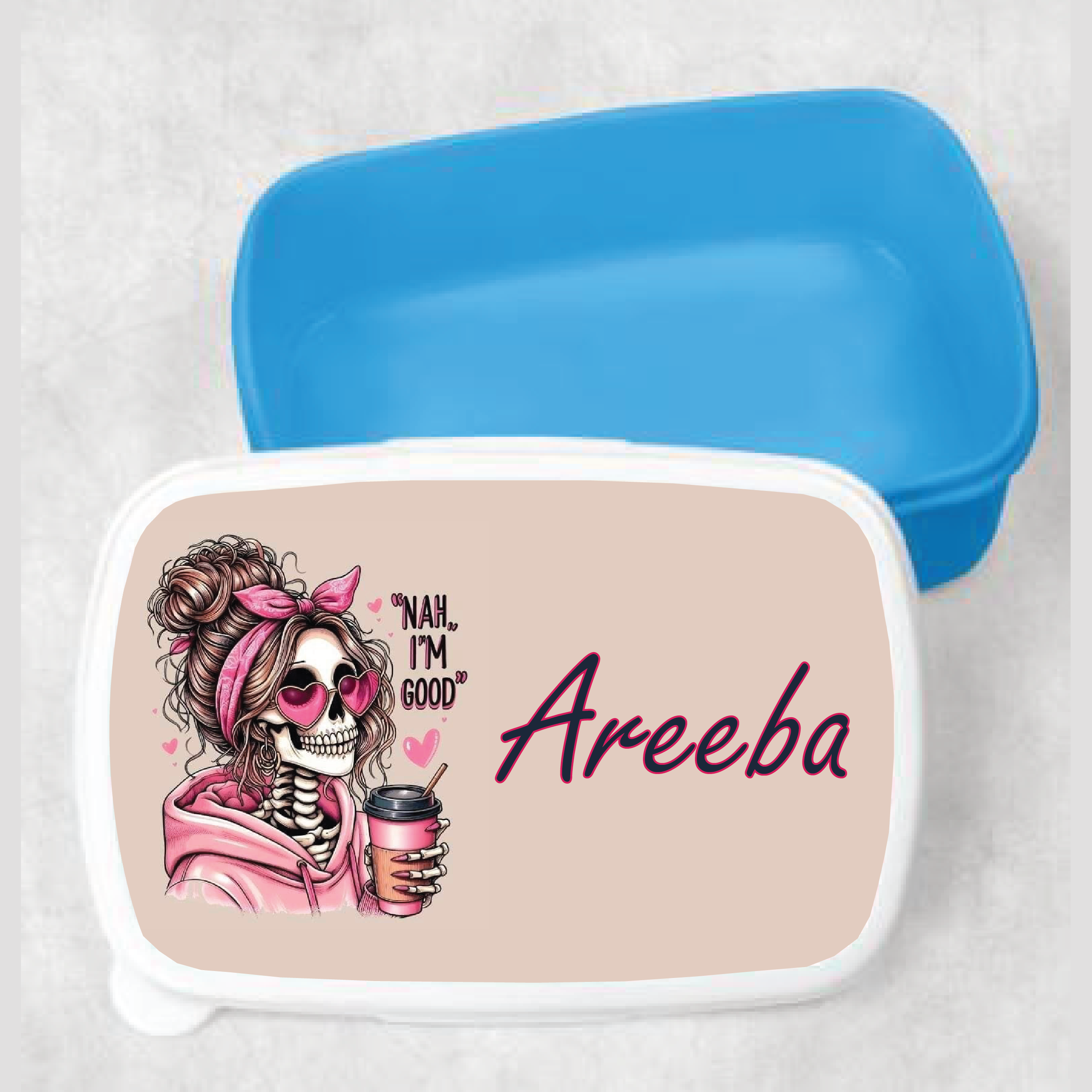 Kids Custom Name Customized Lunch Box