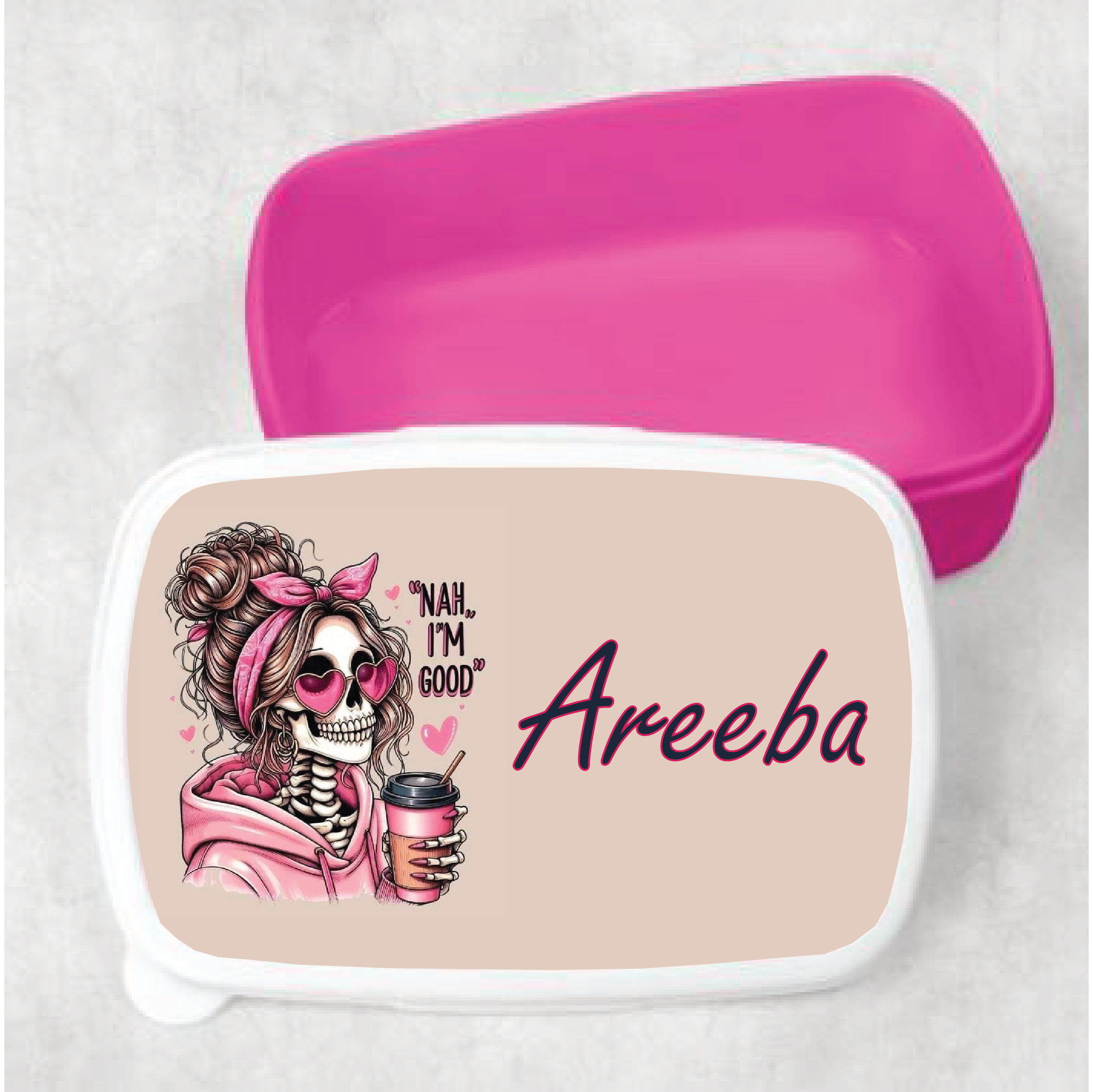 Kids Custom Name Customized Lunch Box