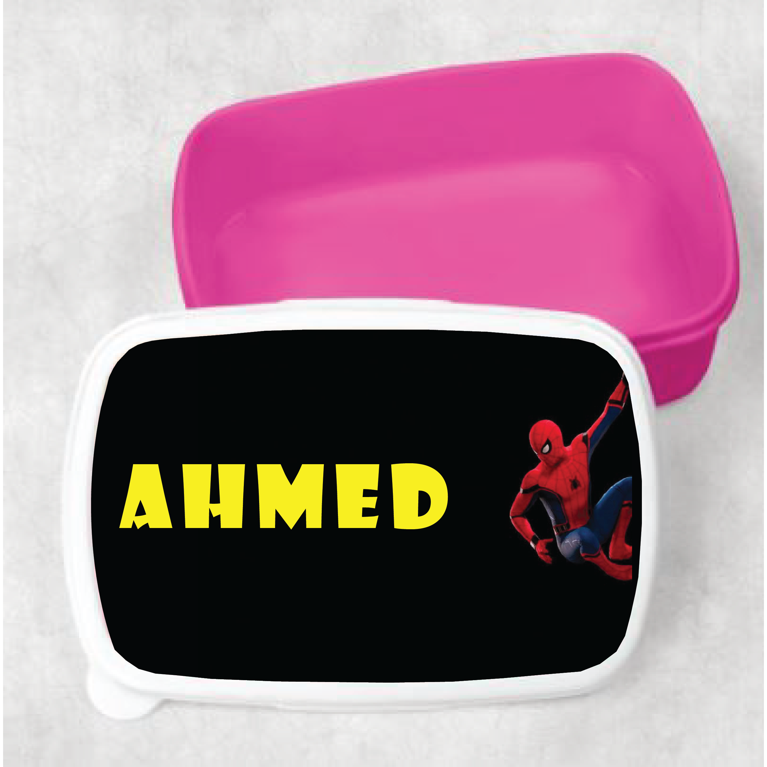 Kids Spiderman Customized Lunch Box