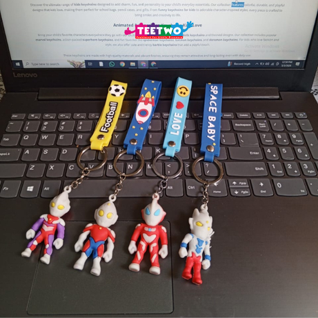 Ultraman Keychain for Kids - Keychain Single Piece