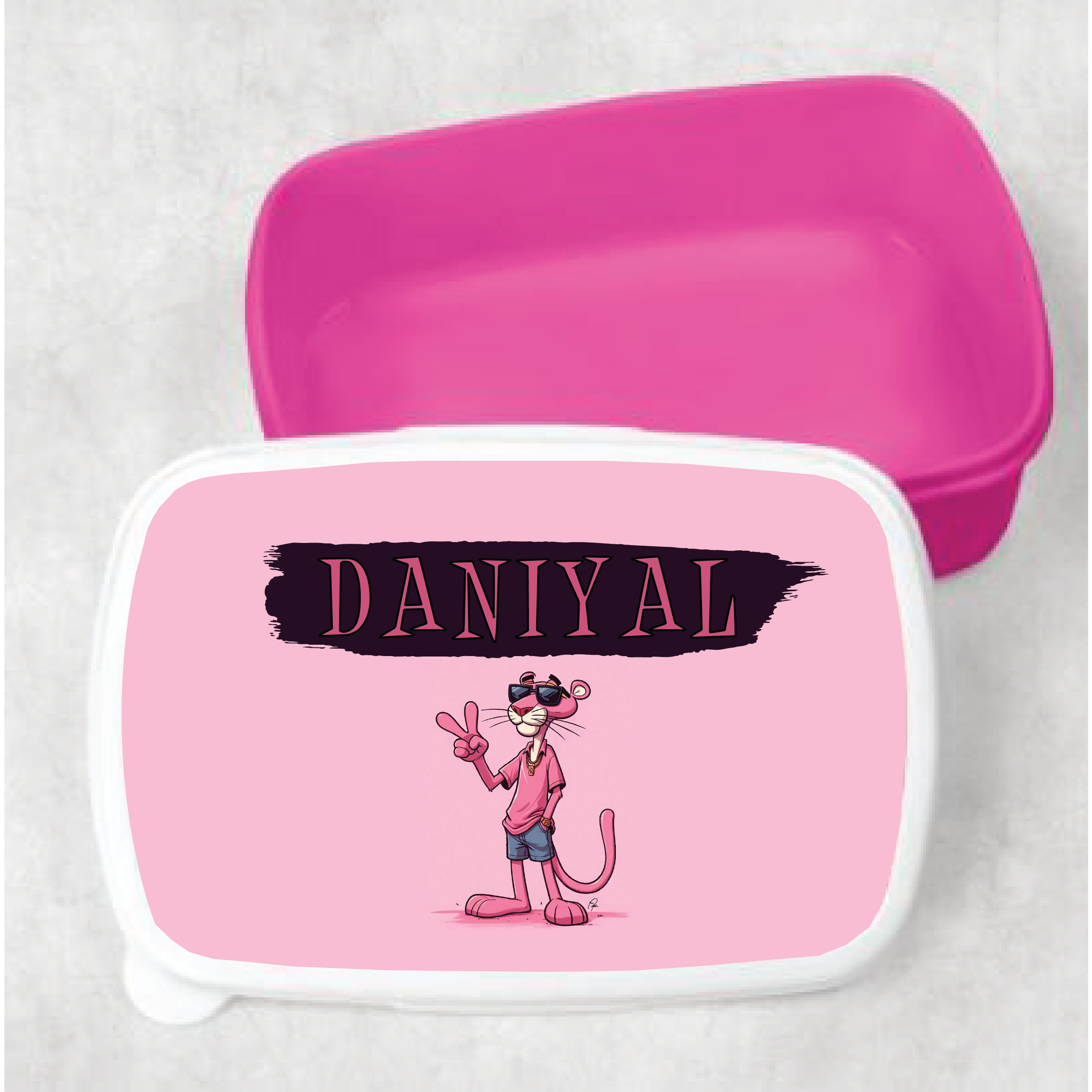 Pink Panther Kids Customized Lunch Box