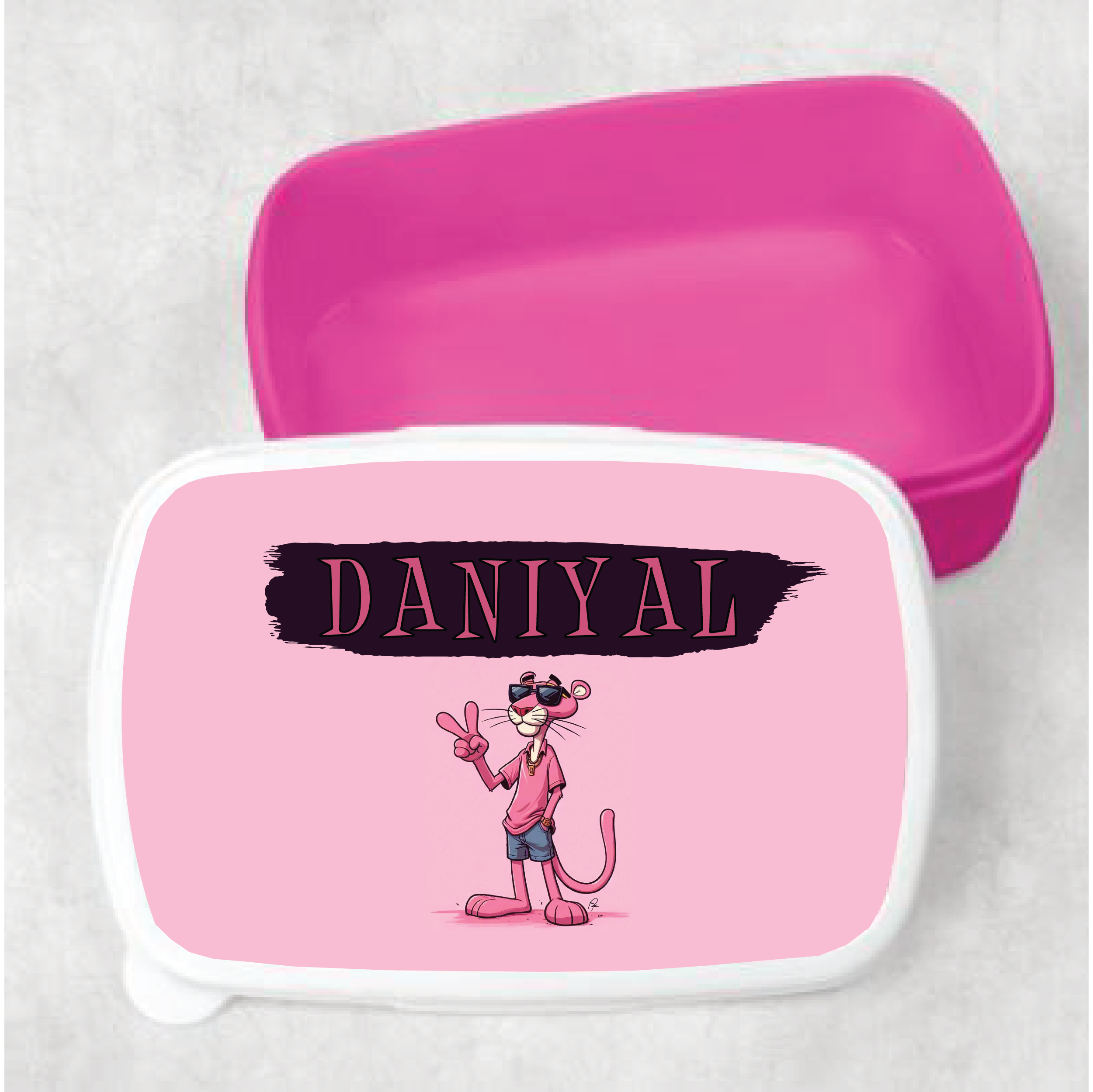 Pink Panther Kids Customized Lunch Box