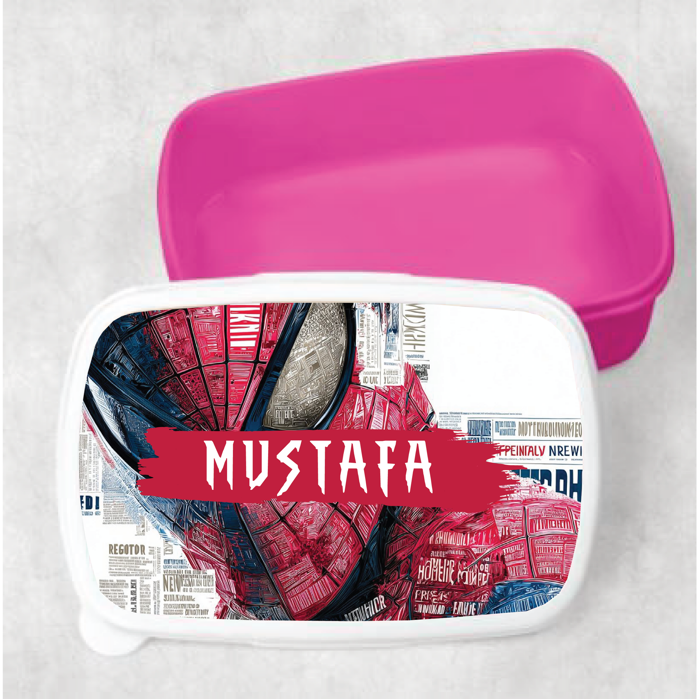 SpiderMan Kids Customized Lunch Box
