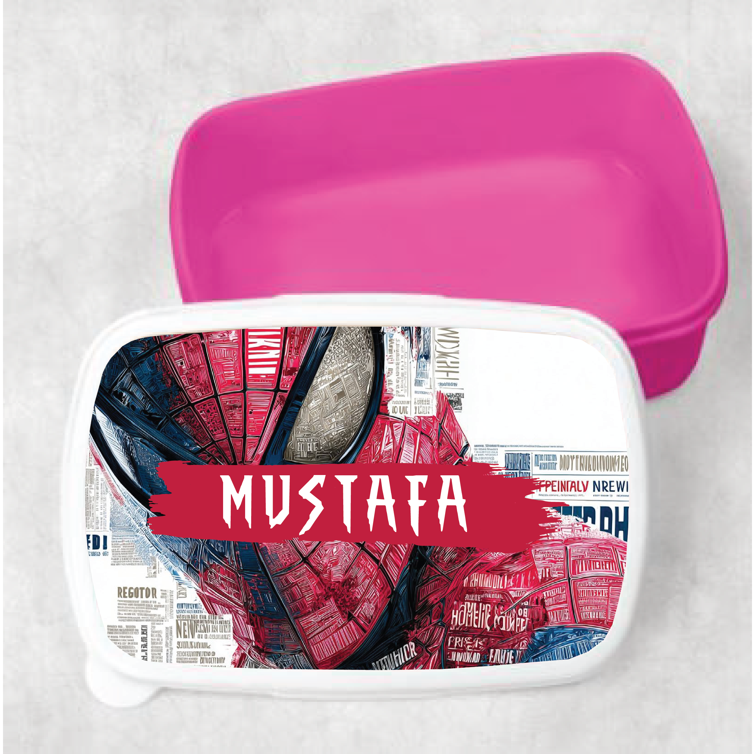 SpiderMan Kids Customized Lunch Box
