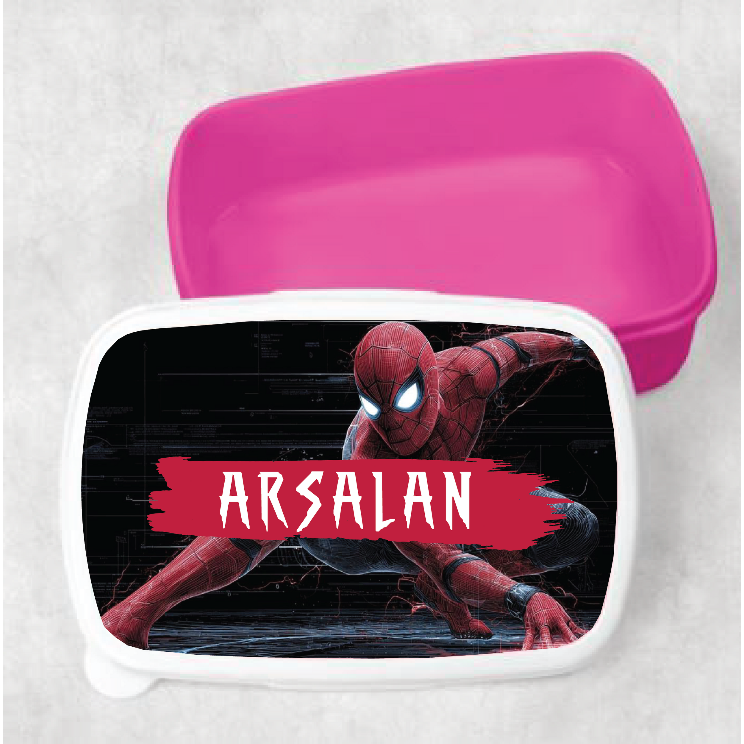 Spider-Man Kids Personalized Lunch Box