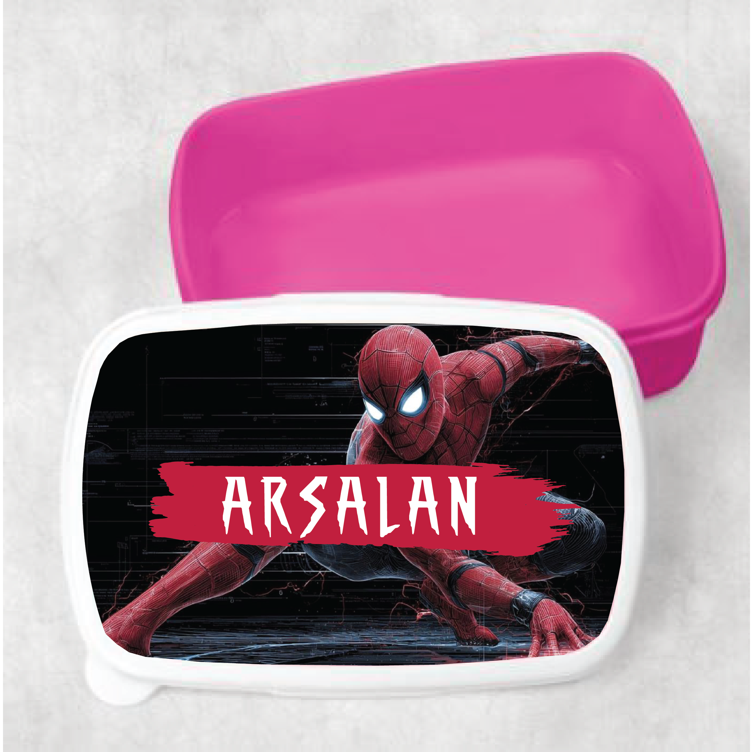 Spider-Man Kids Personalized Lunch Box