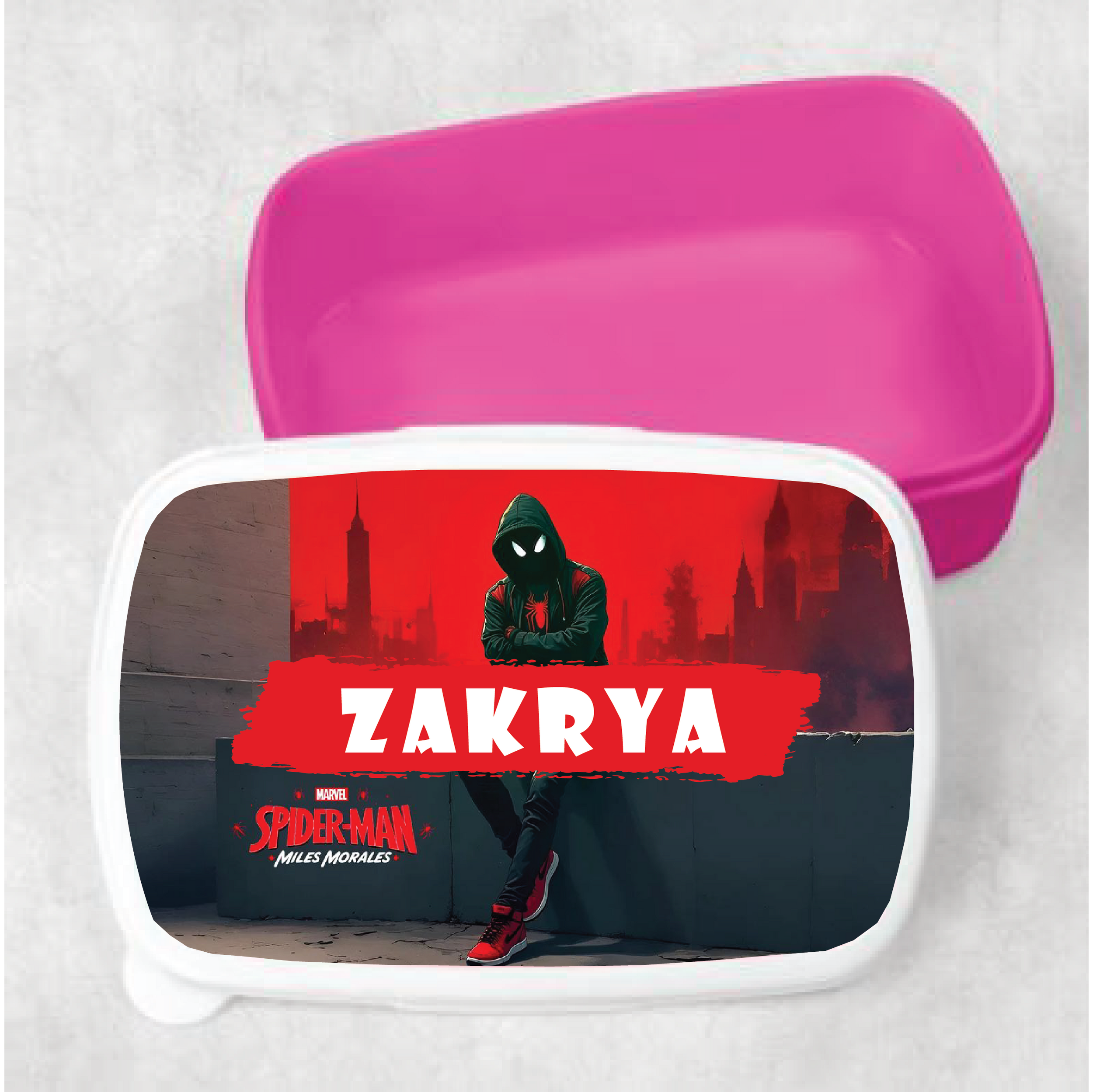 Spider-Man Kids Customized Lunch Box