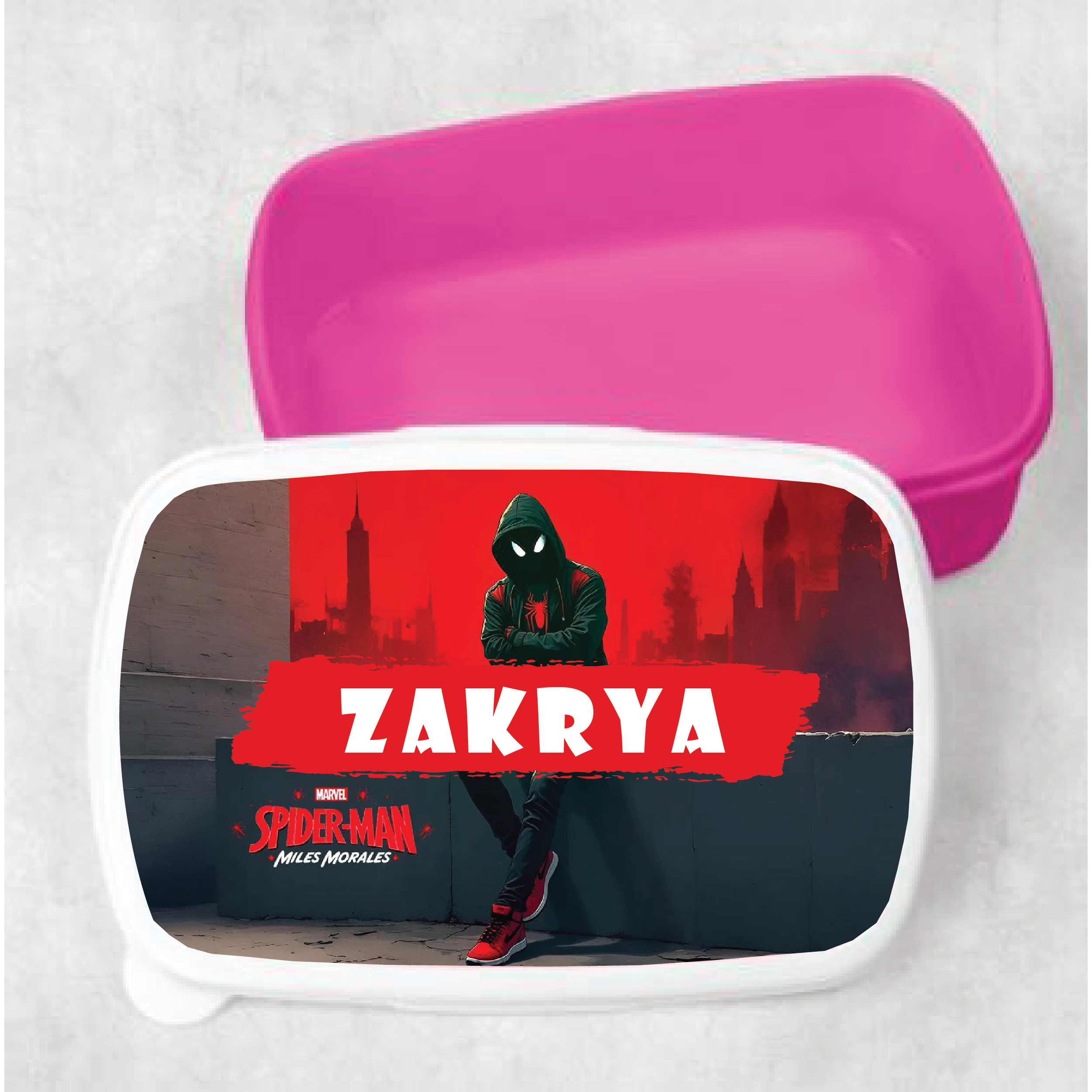 Spider-Man Kids Customized Lunch Box