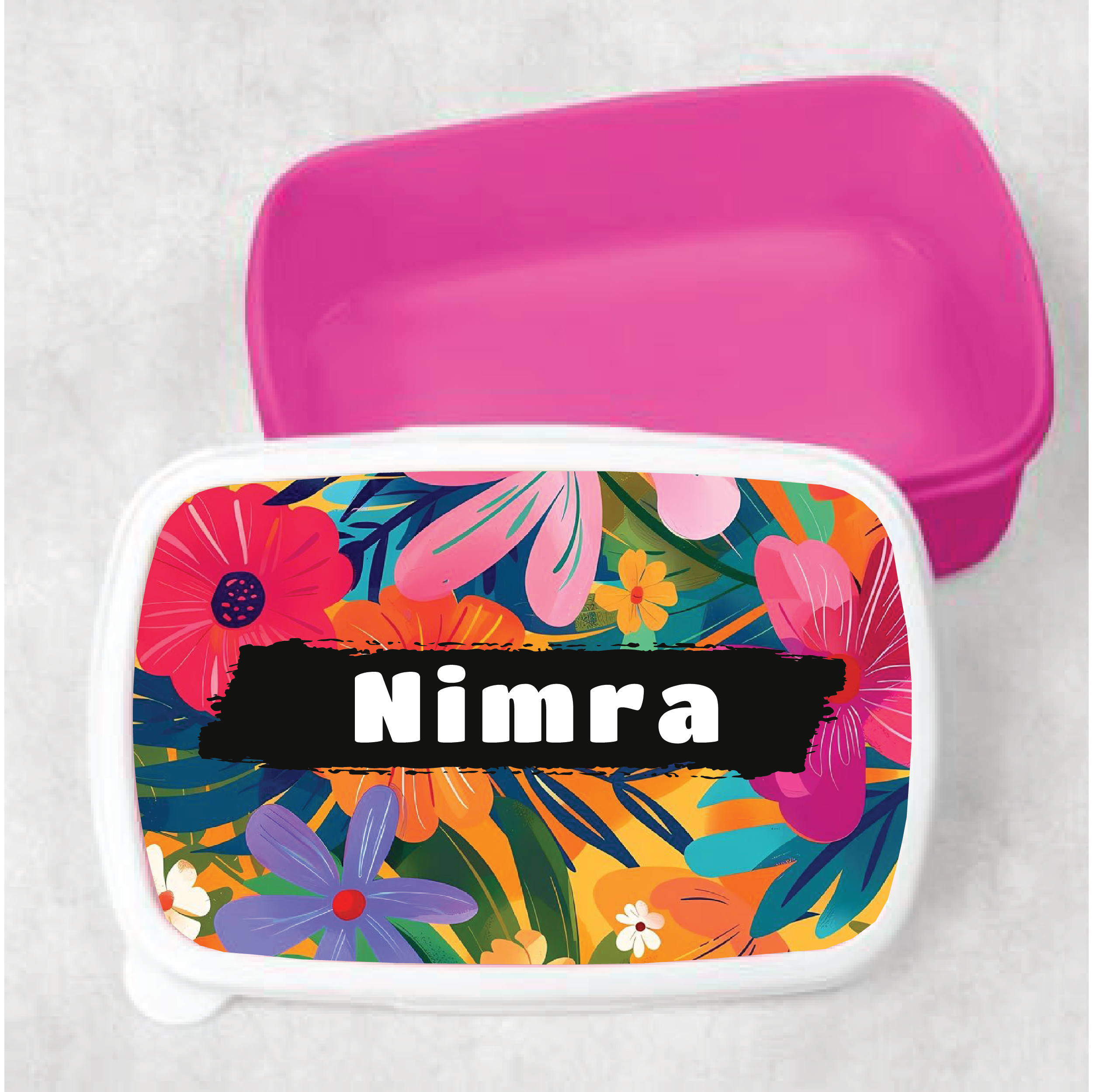 Personalized Name Kids Lunch Box
