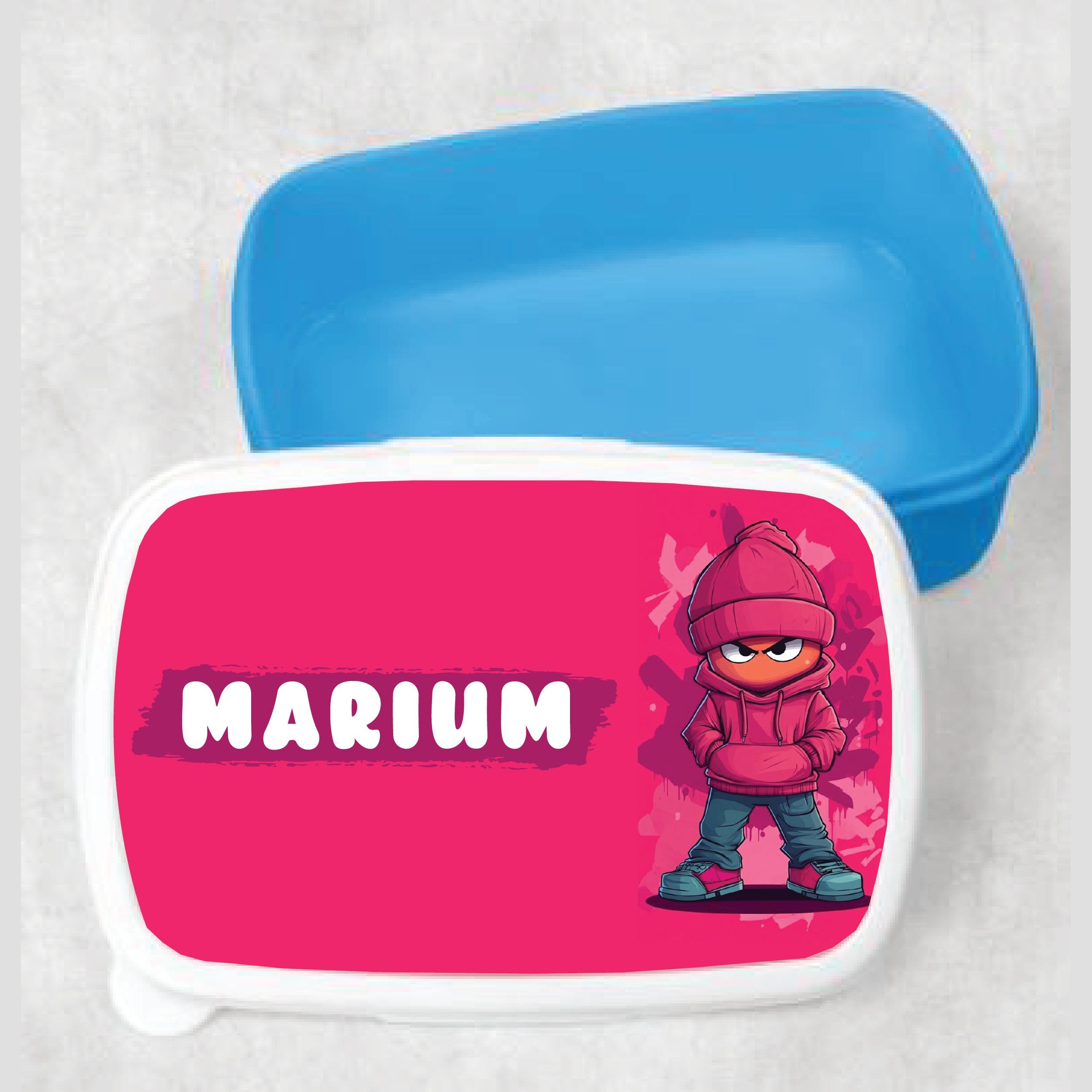 Pink Character Kids Customized Lunch