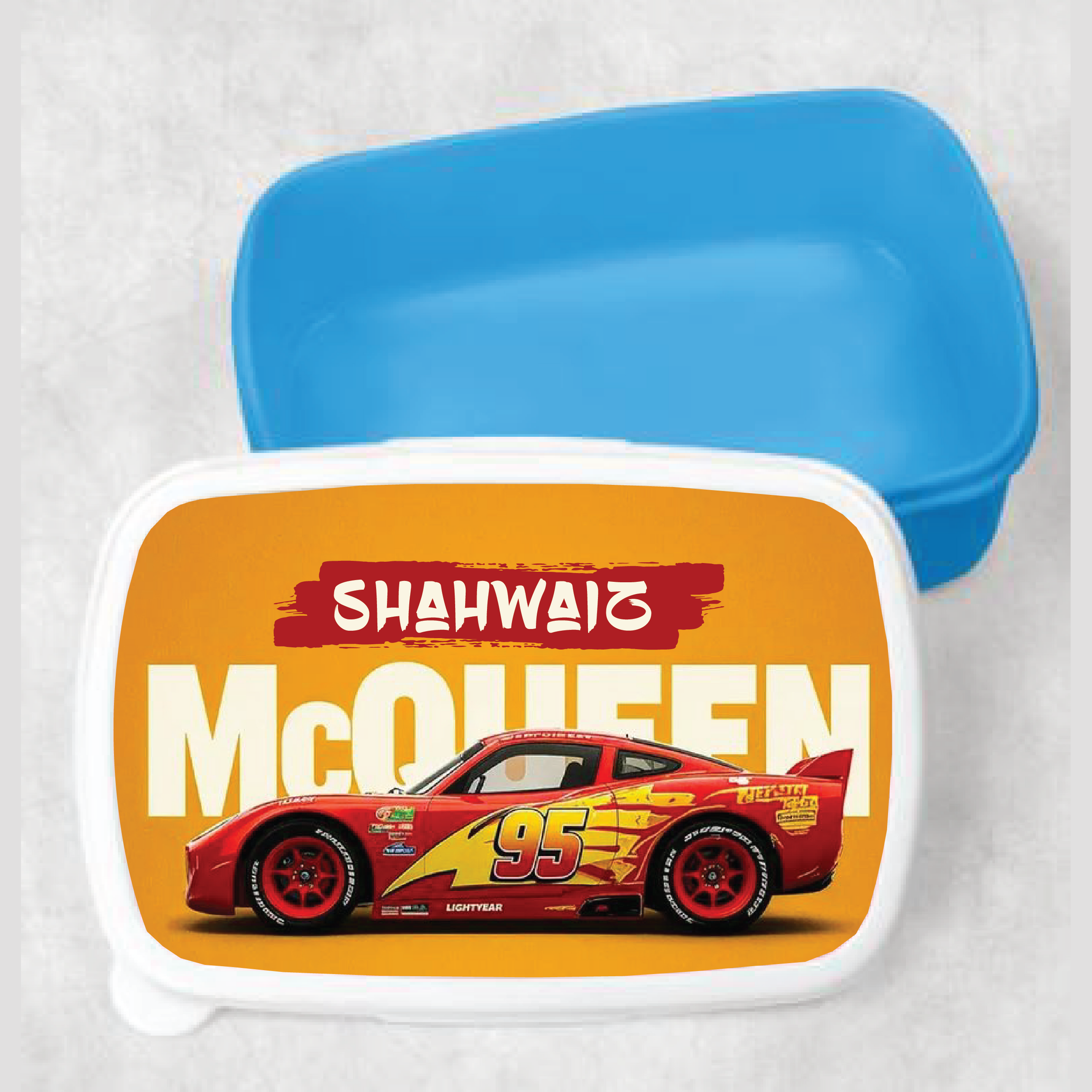 Lightning McQueen Kids Customized Lunch Box