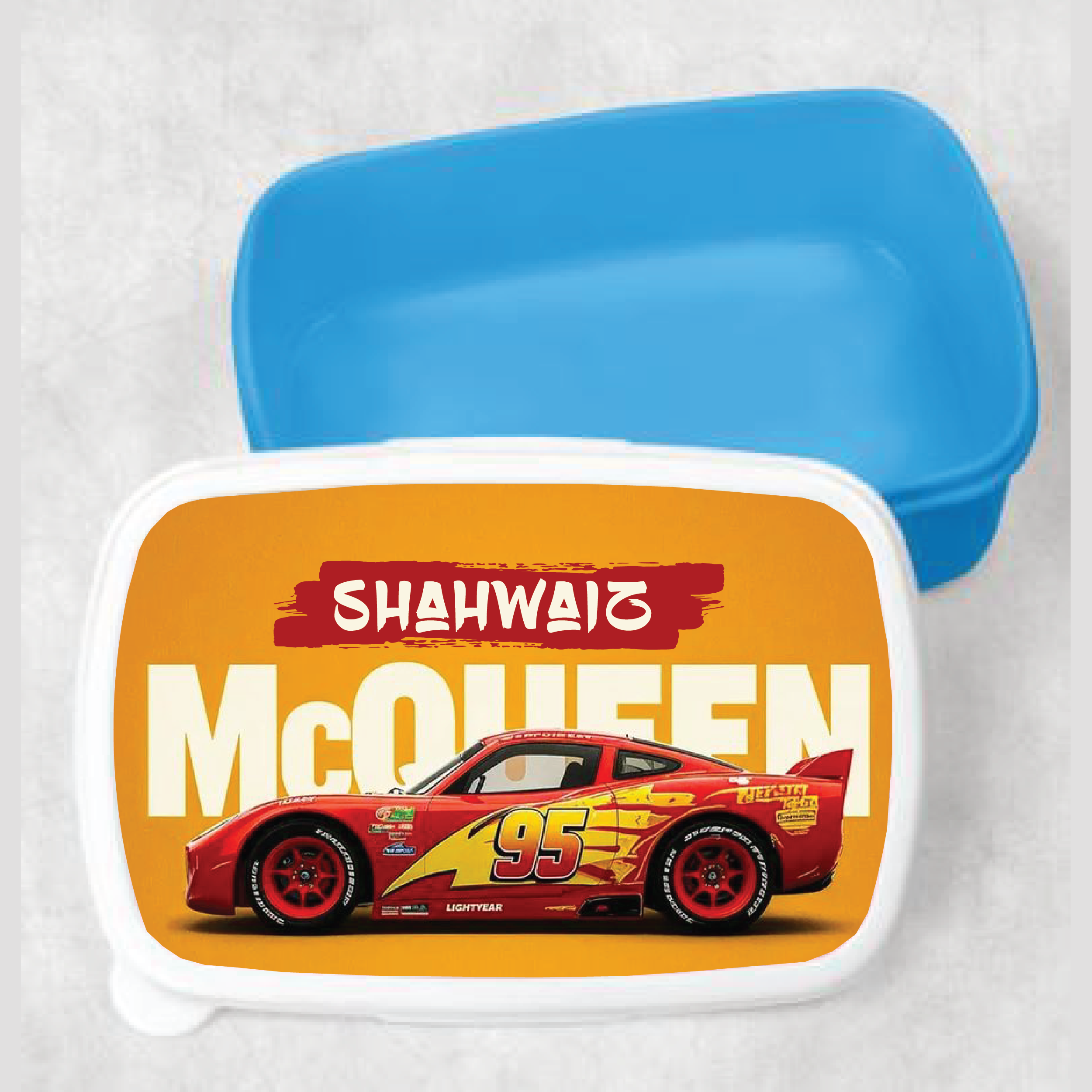Lightning McQueen Kids Customized Lunch Box